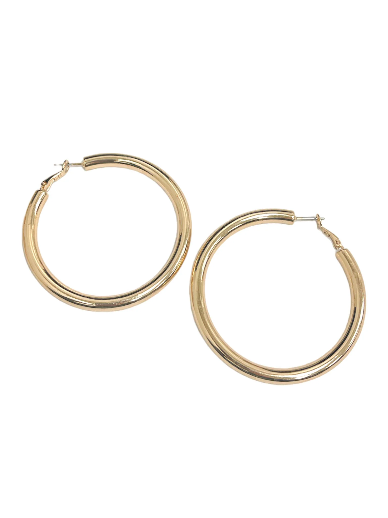 2.3 Inch Brass Hollow Hoop - Image 3