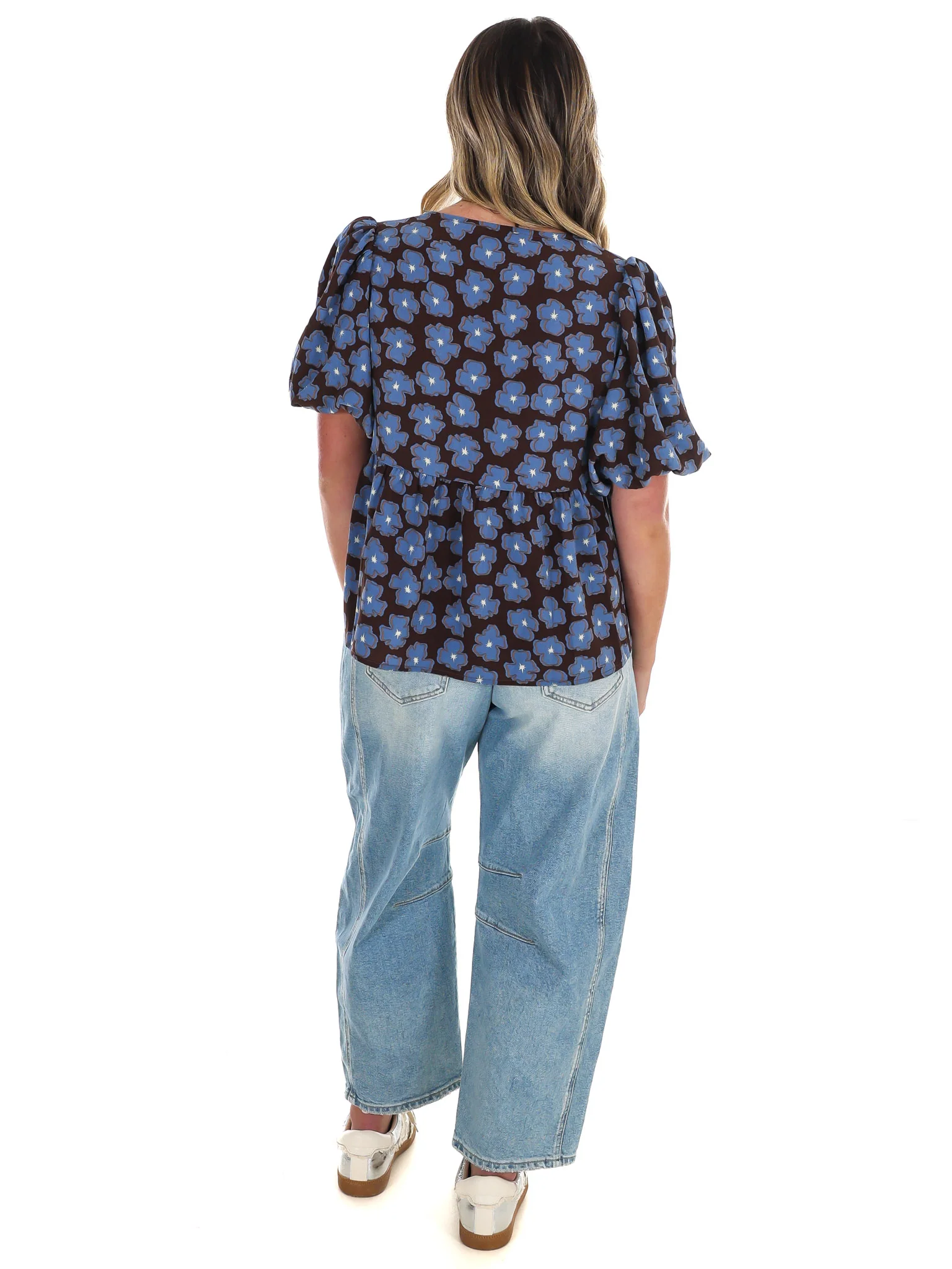 A Little Something Floral Babydoll Top - Image 17
