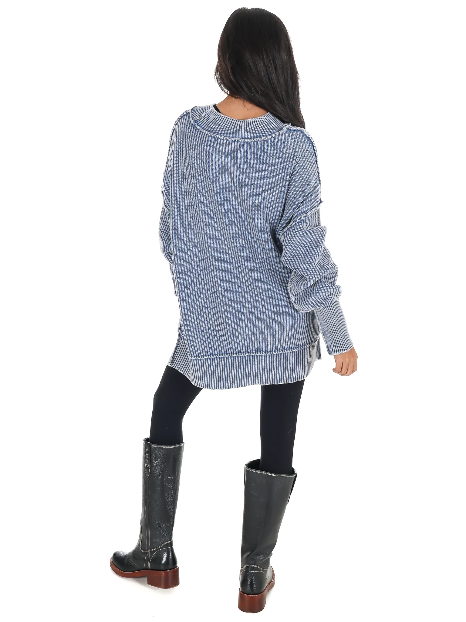 Acid Wash Oversized Sweater Doorbuster - Image 18