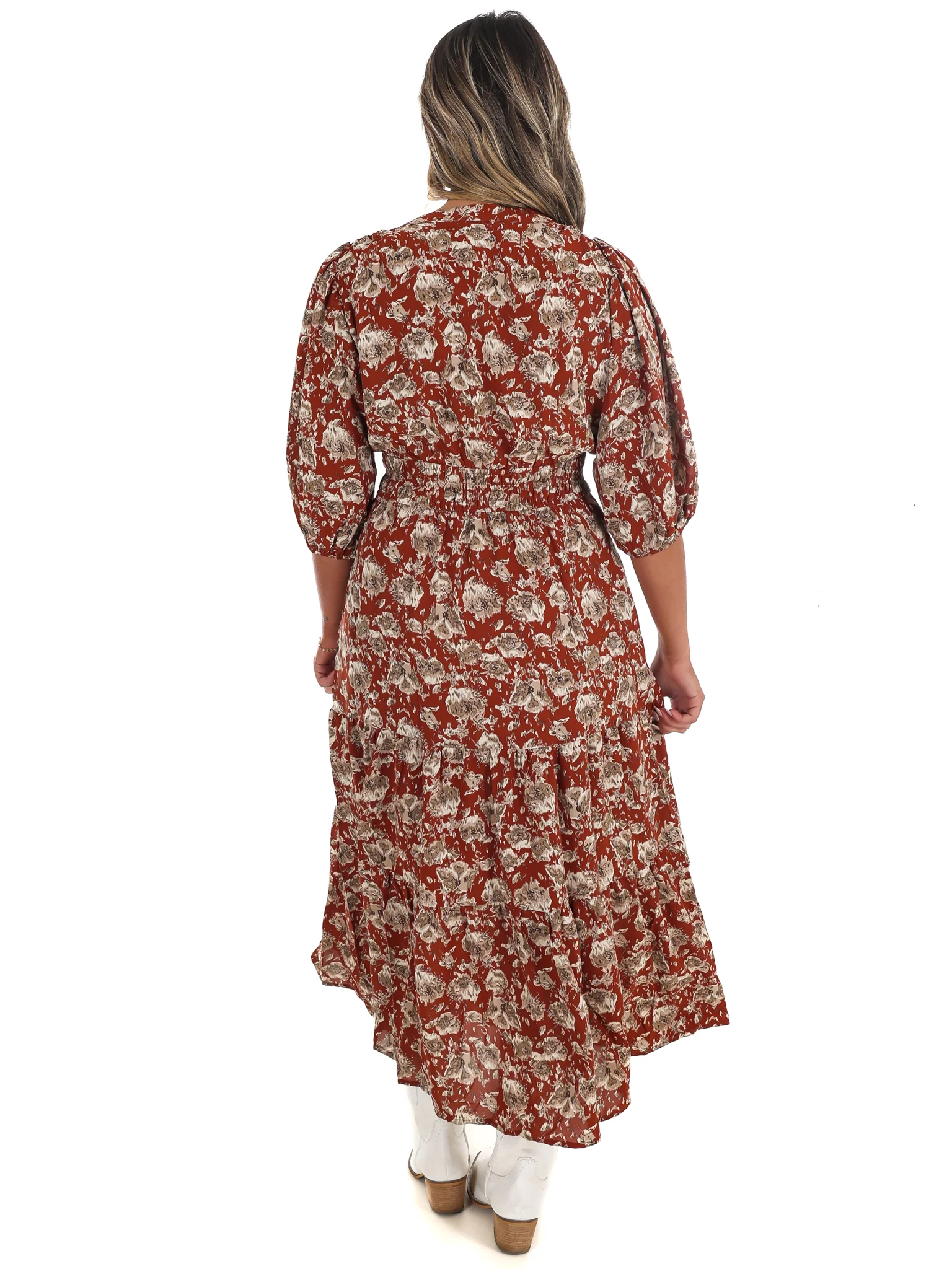 Acorn Trail Printed Midi Dress - Image 7
