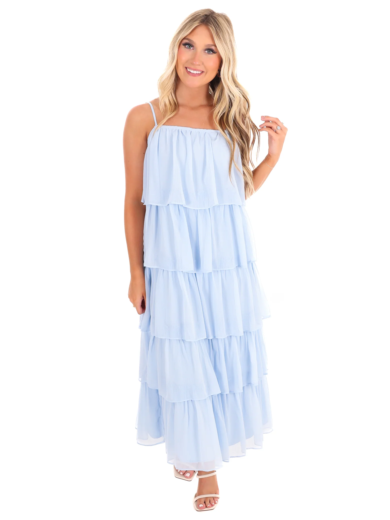 Admire You Tiered Midi Dress - Image 2