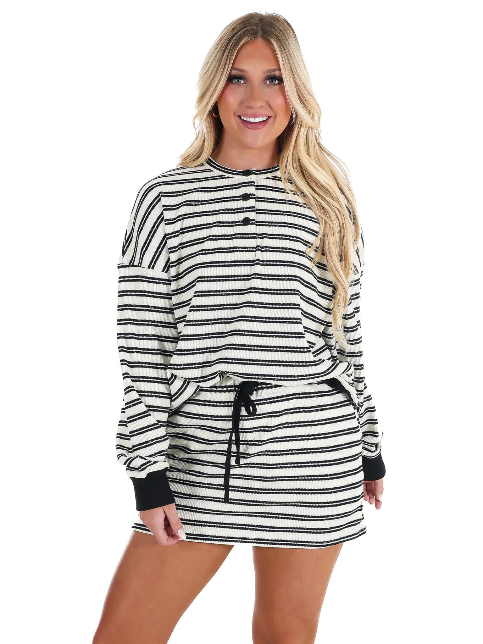 After Hours Stripe Two Piece Set - Image 5