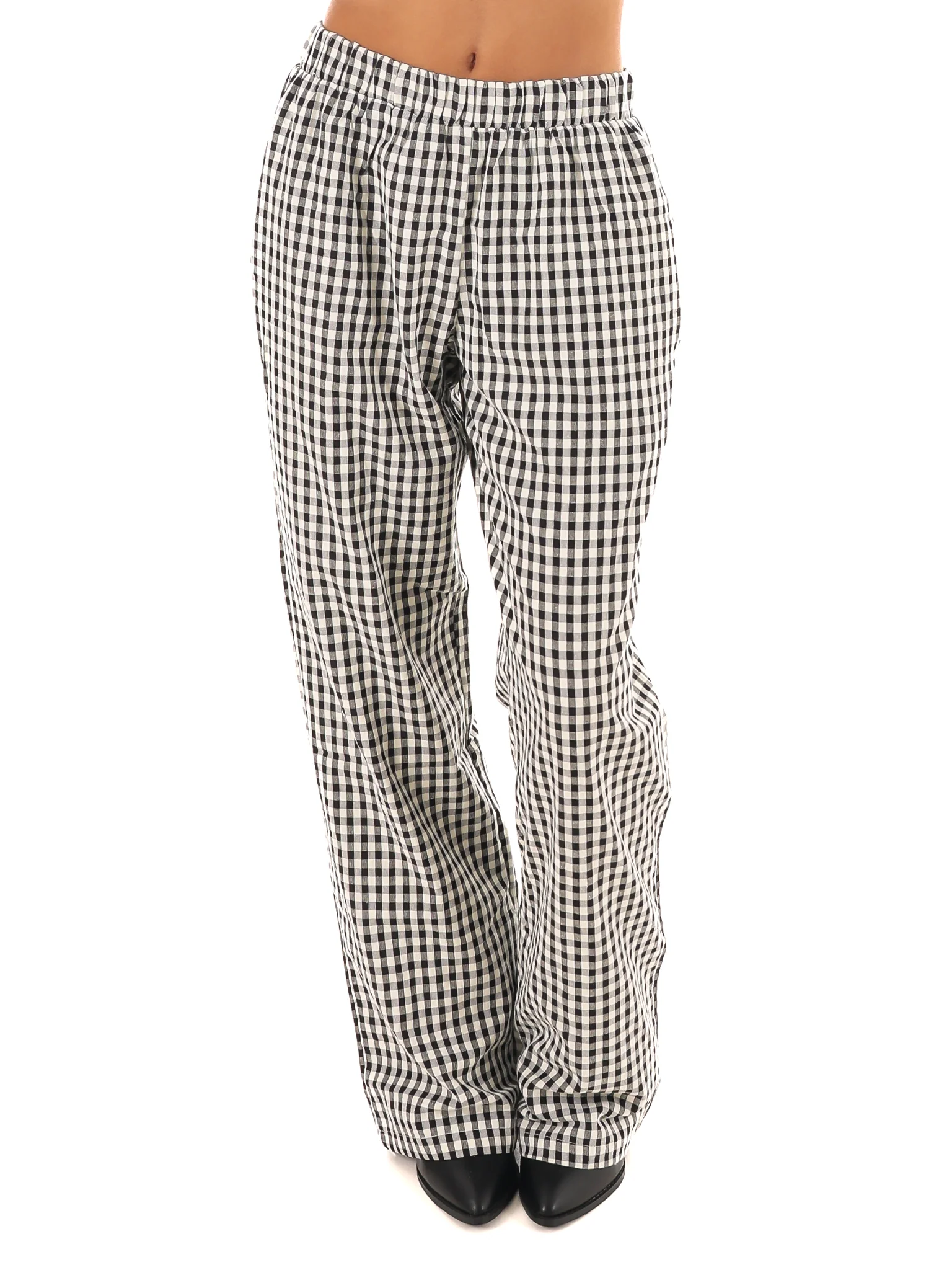 All Day Comfort Gingham Pants - Image 3