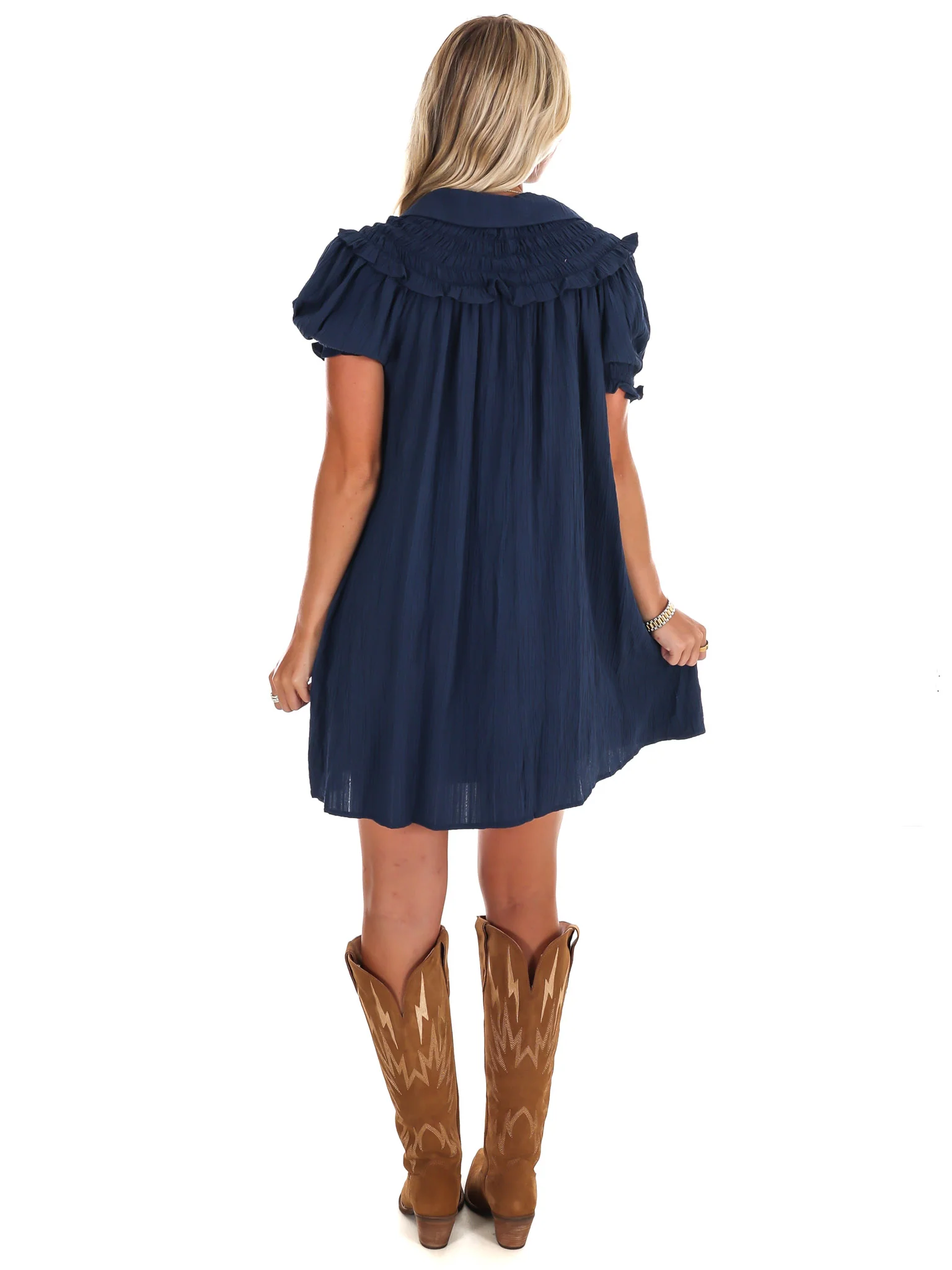 All I Want Ruffle Mini Dress - Image 8