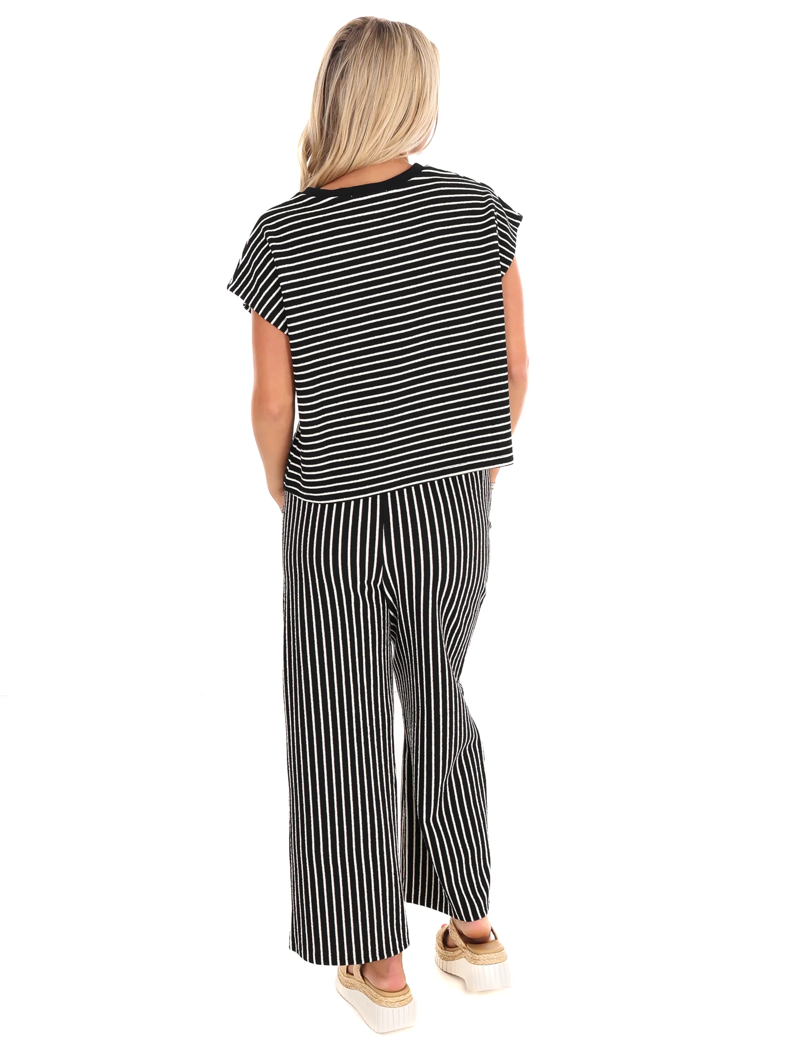 All is Well Stripe Two Piece Set - Image 5