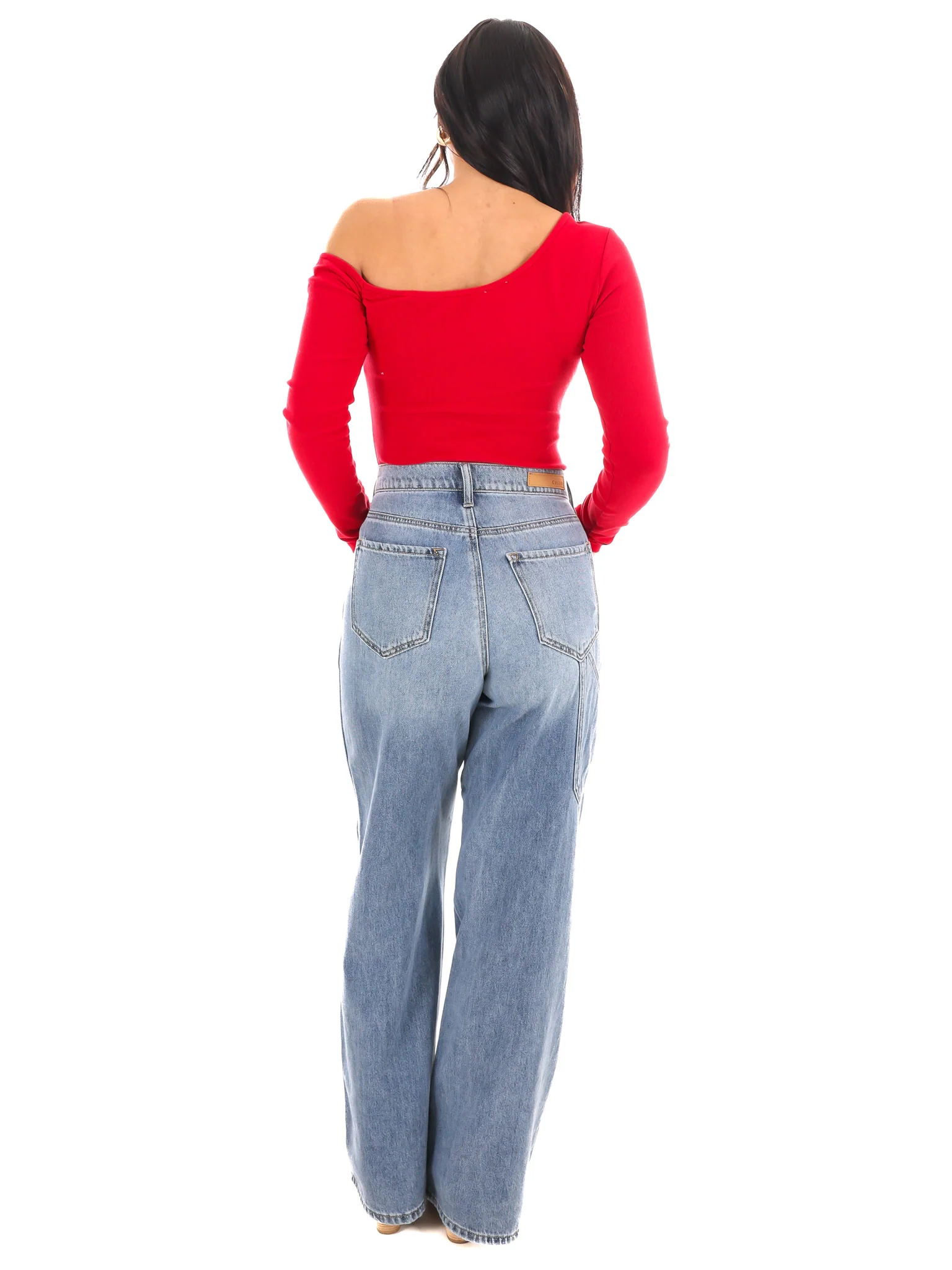 All She Wants One Shoulder Bodysuit - Image 7