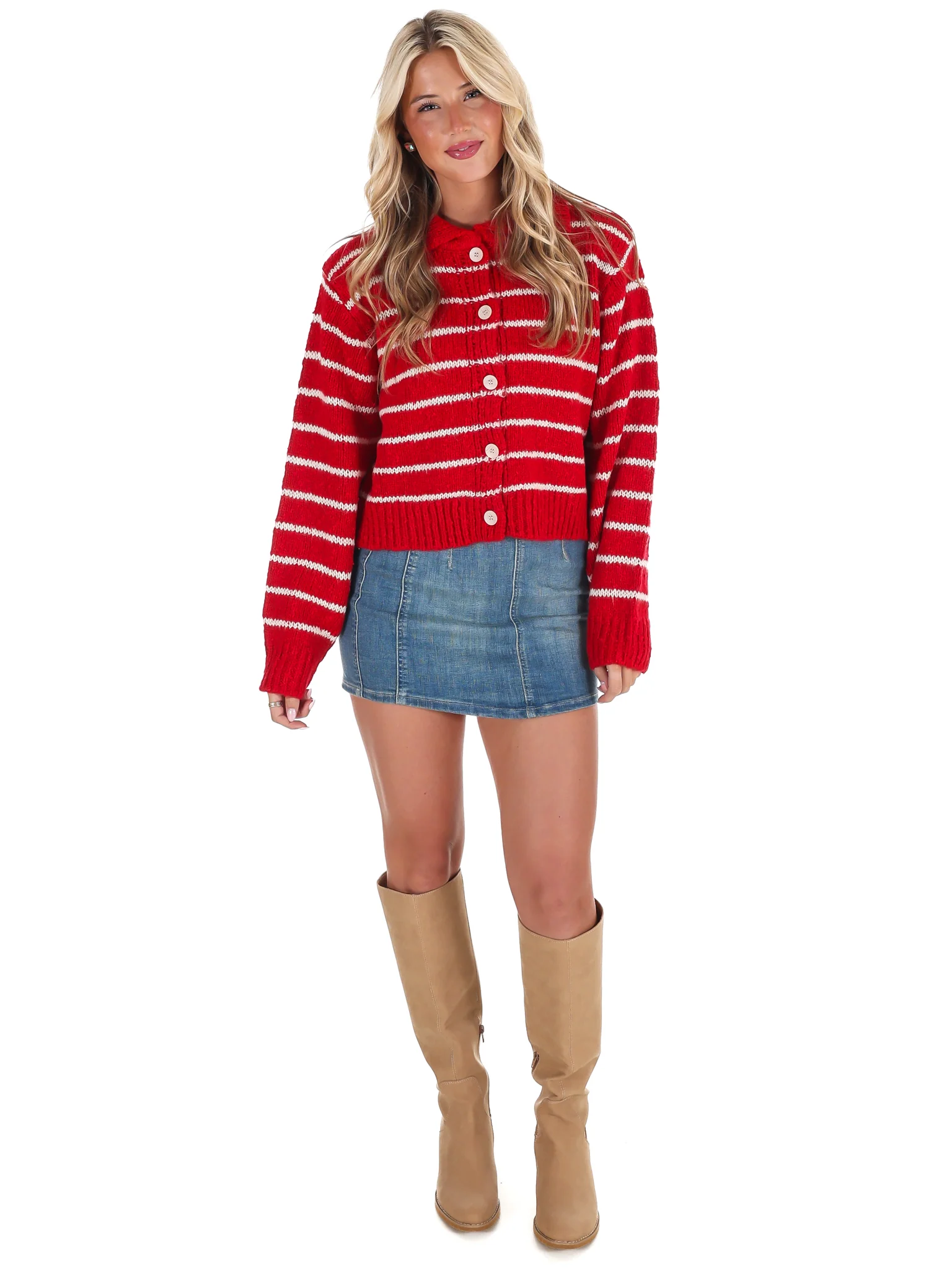 All to Yourself Stripe Cardigan - Image 19