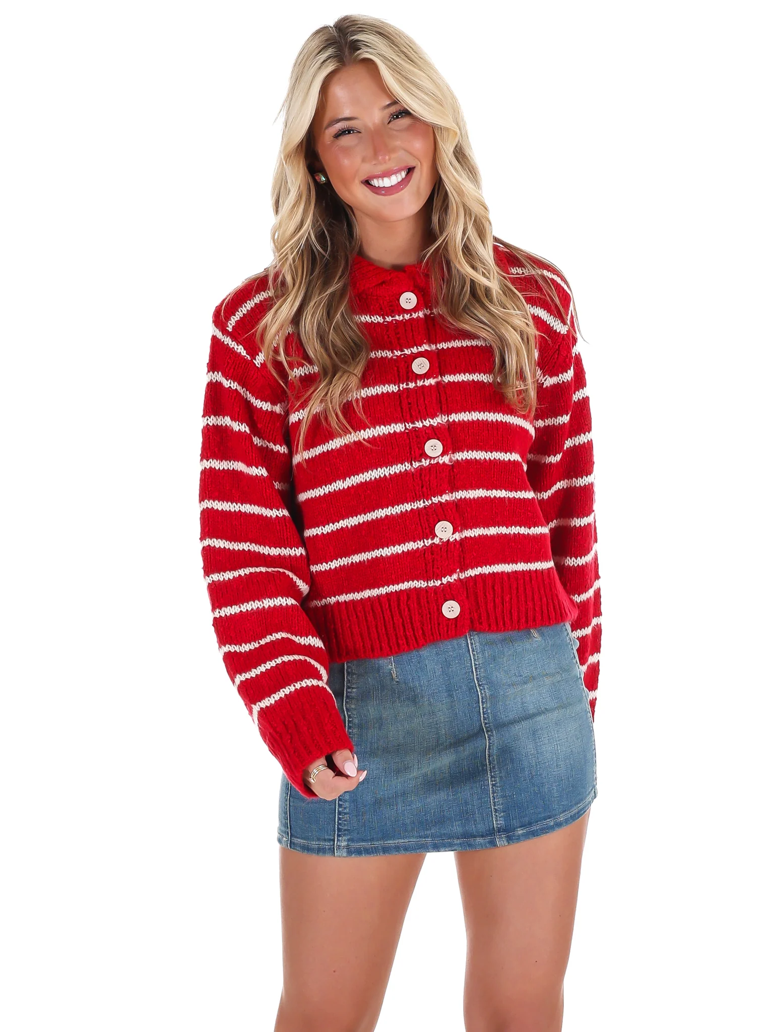 All to Yourself Stripe Cardigan - Image 22