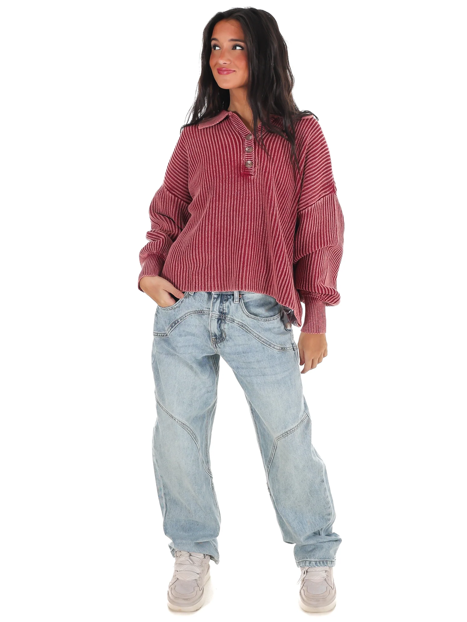 Always on Point Collared Sweater - Image 20