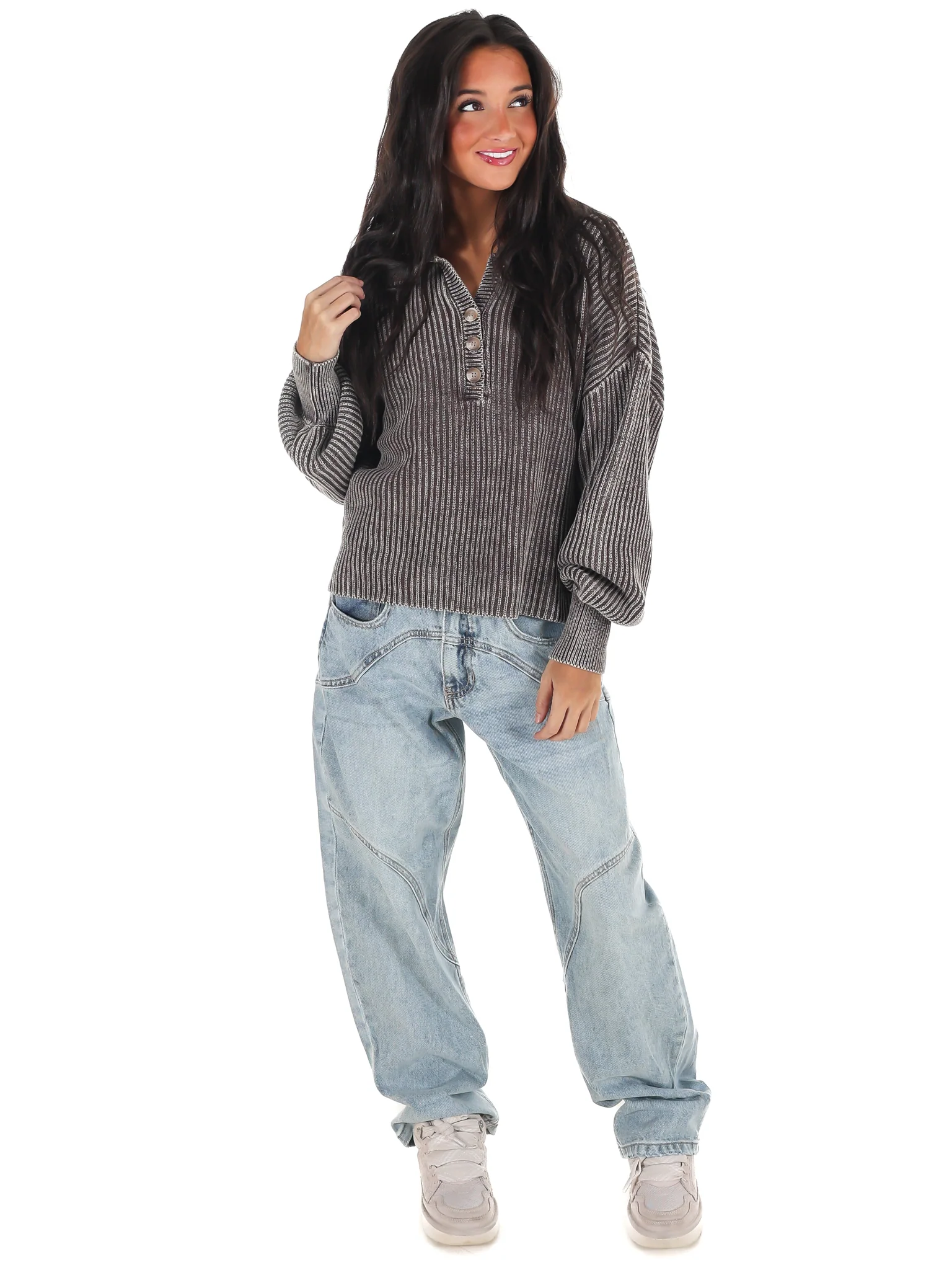 Always on Point Collared Sweater - Image 26