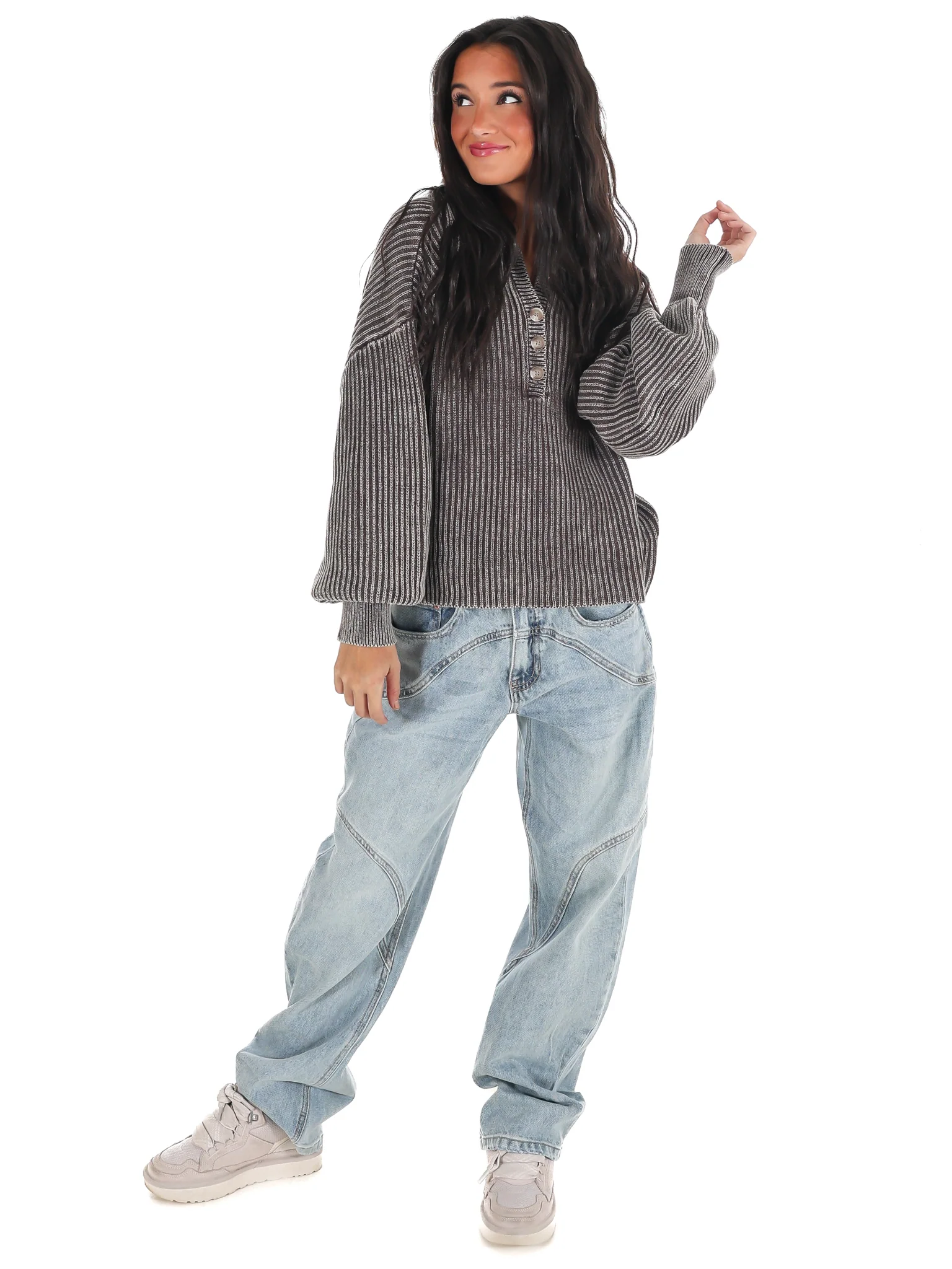 Always on Point Collared Sweater - Image 27