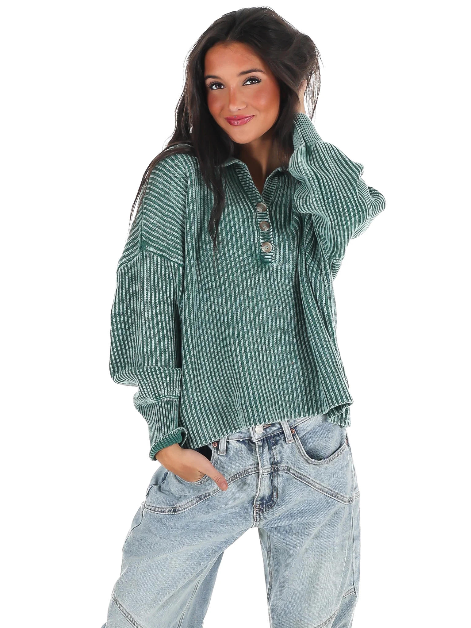 Always on Point Collared Sweater - Image 29