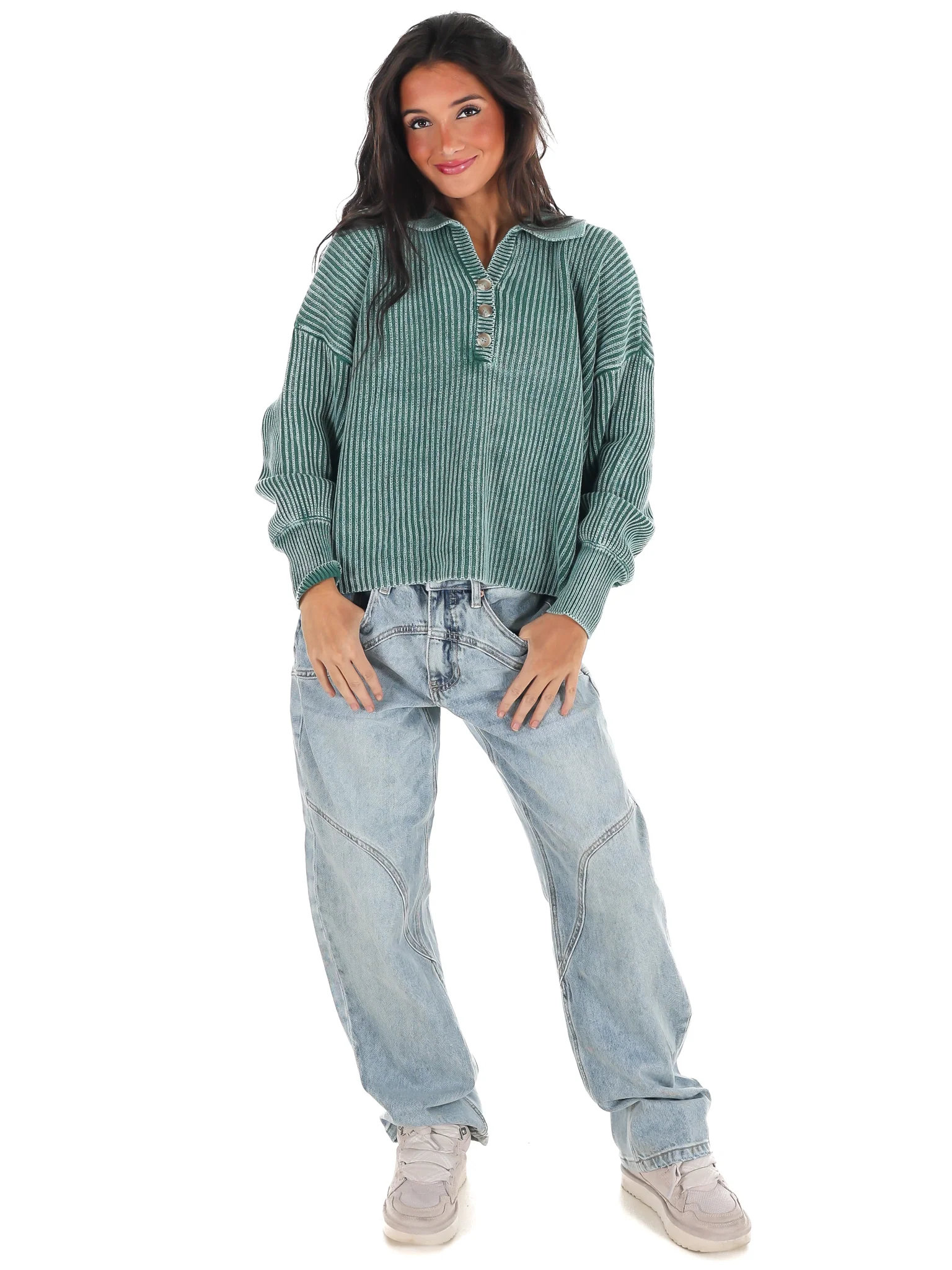 Always on Point Collared Sweater - Image 30