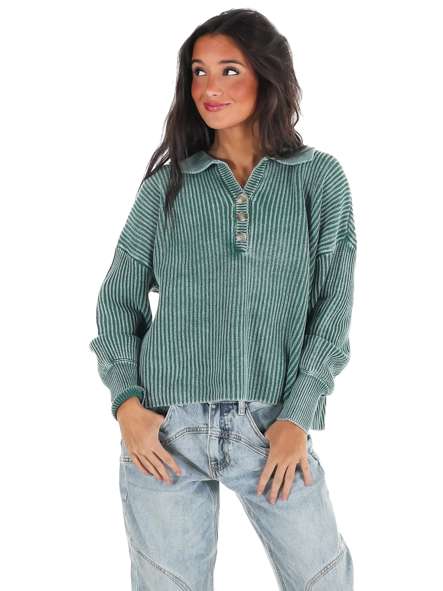 Always on Point Collared Sweater - Image 31