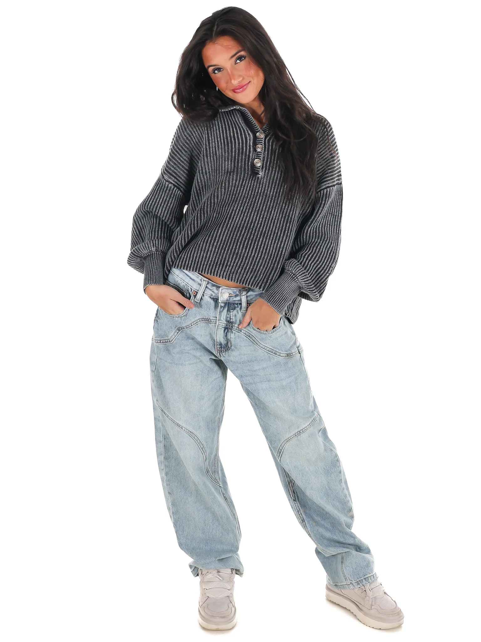 Always on Point Collared Sweater - Image 6