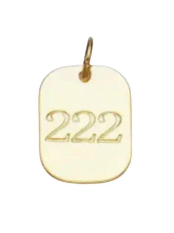 Angel Number Charm