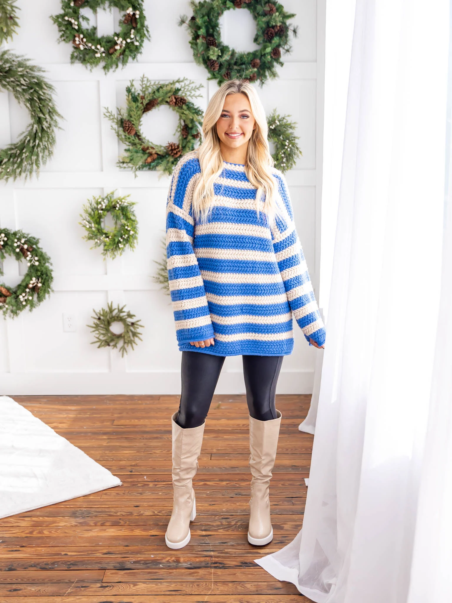 Angels Like You Stripe Sweater - Image 2