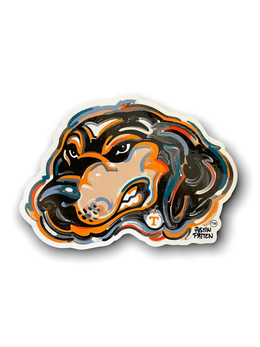 Angry Tennessee Smokey Vinyl Sticker