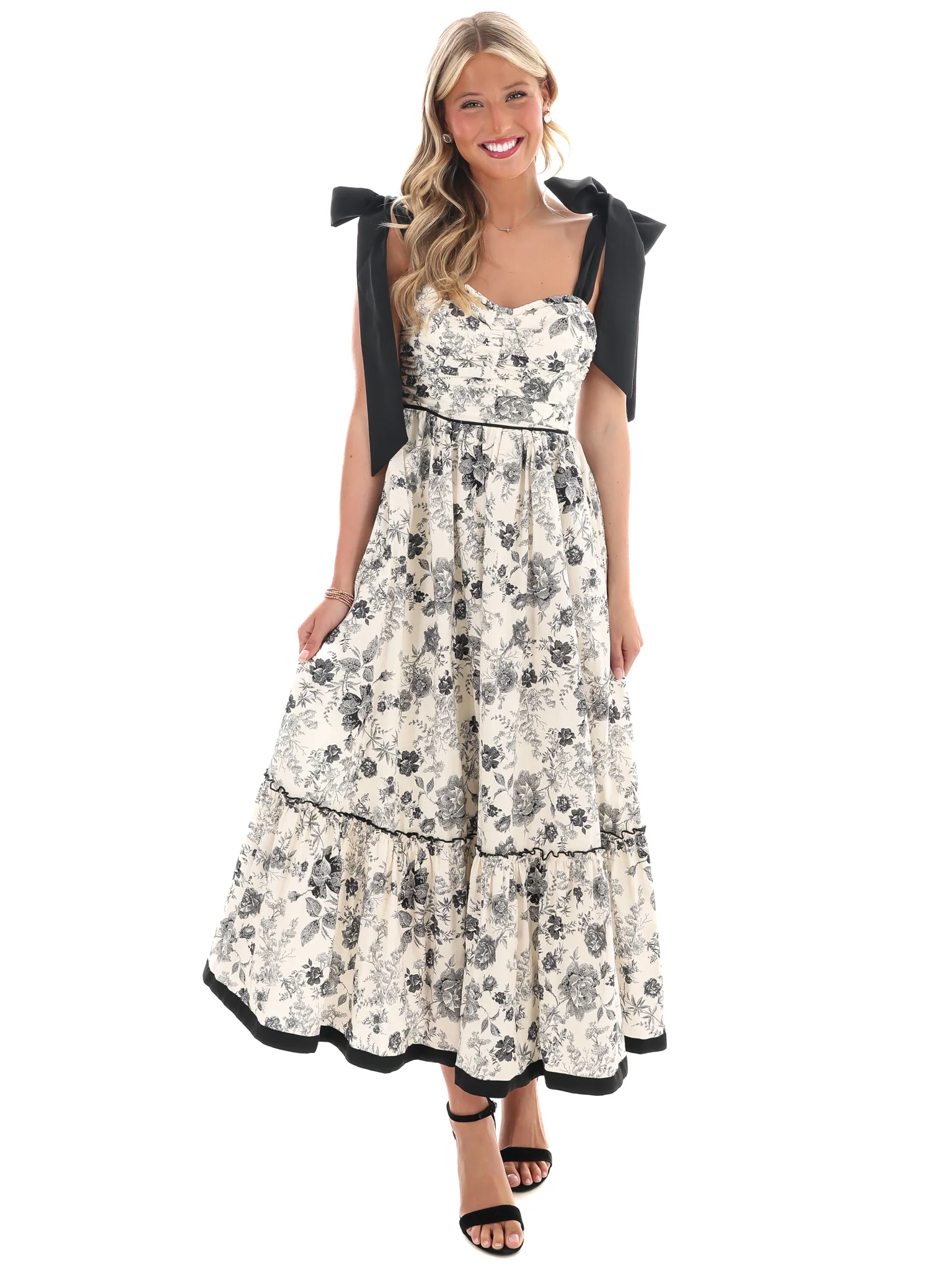 Antique Markets Floral Maxi Dress