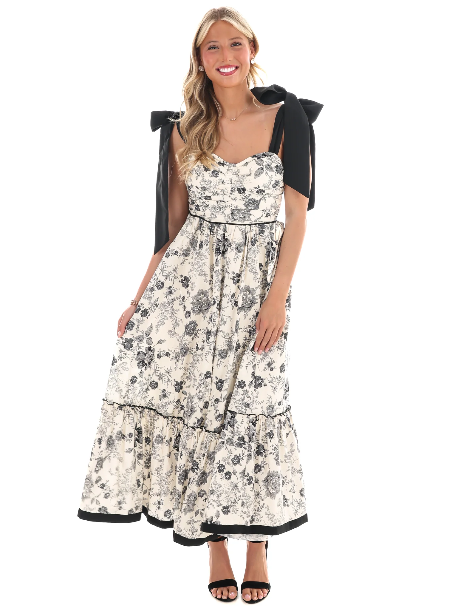 Antique Markets Floral Maxi Dress - Image 5