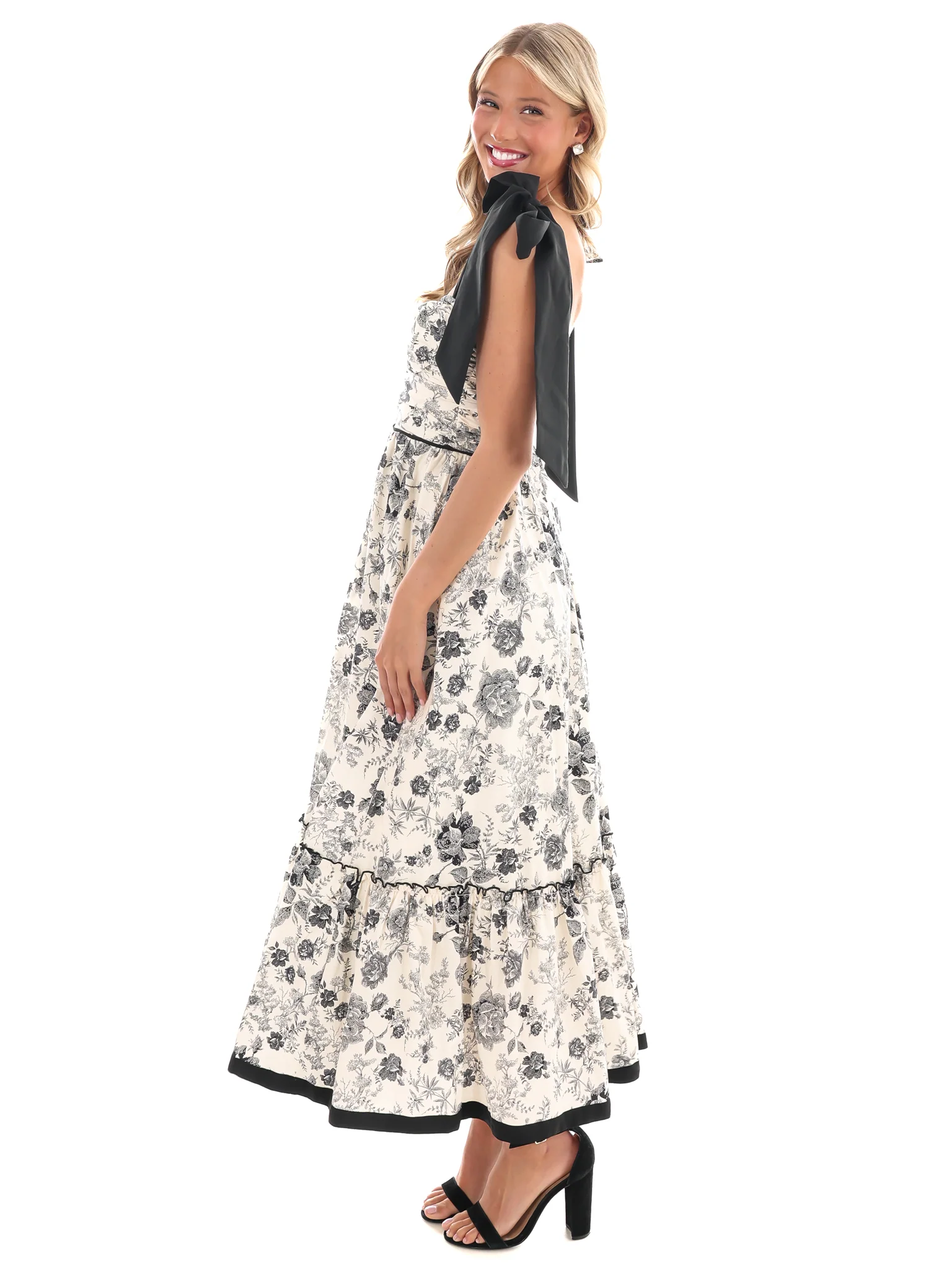 Antique Markets Floral Maxi Dress - Image 6