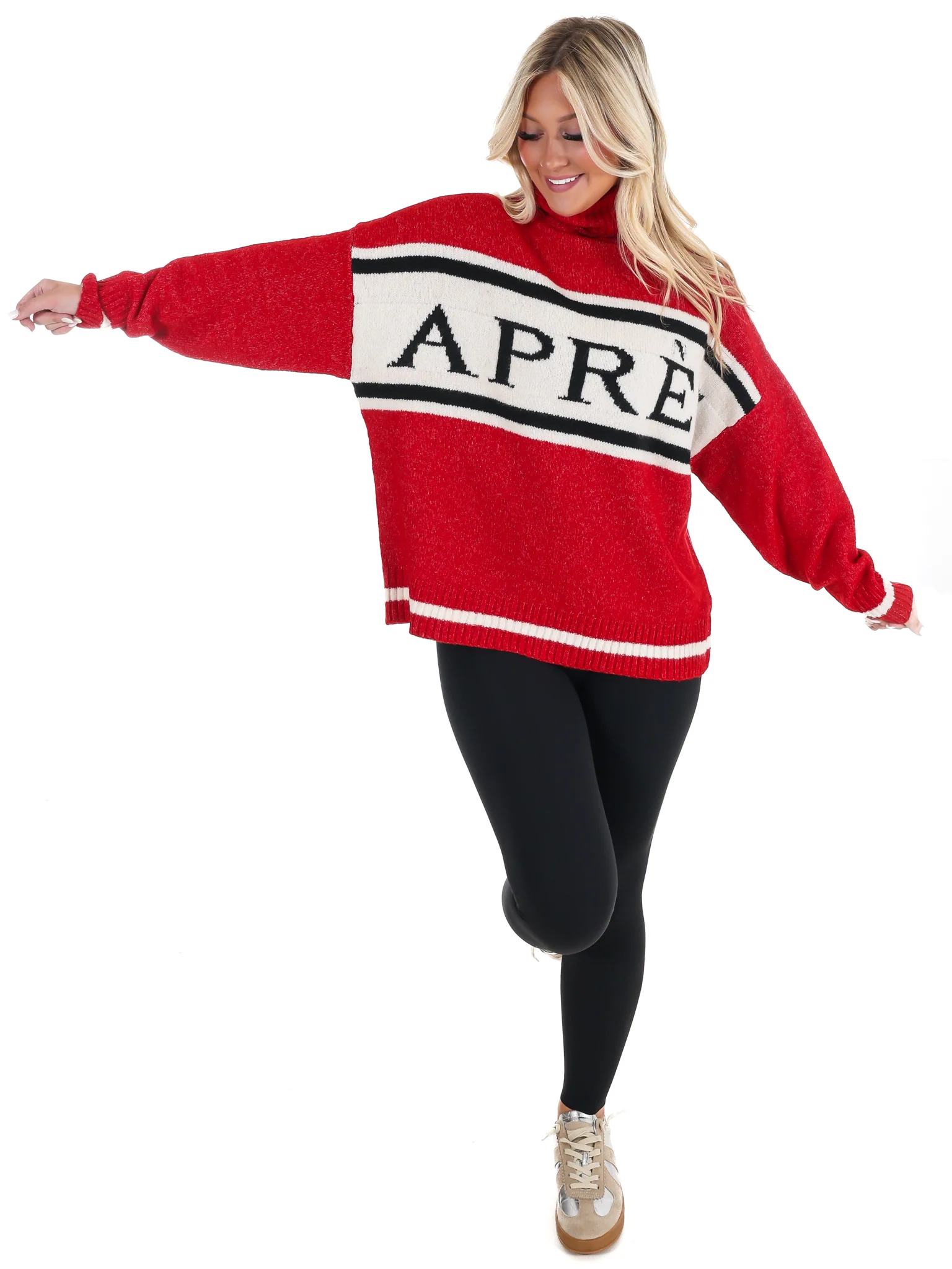 Apres Turtleneck Knit Sweater - Image 2