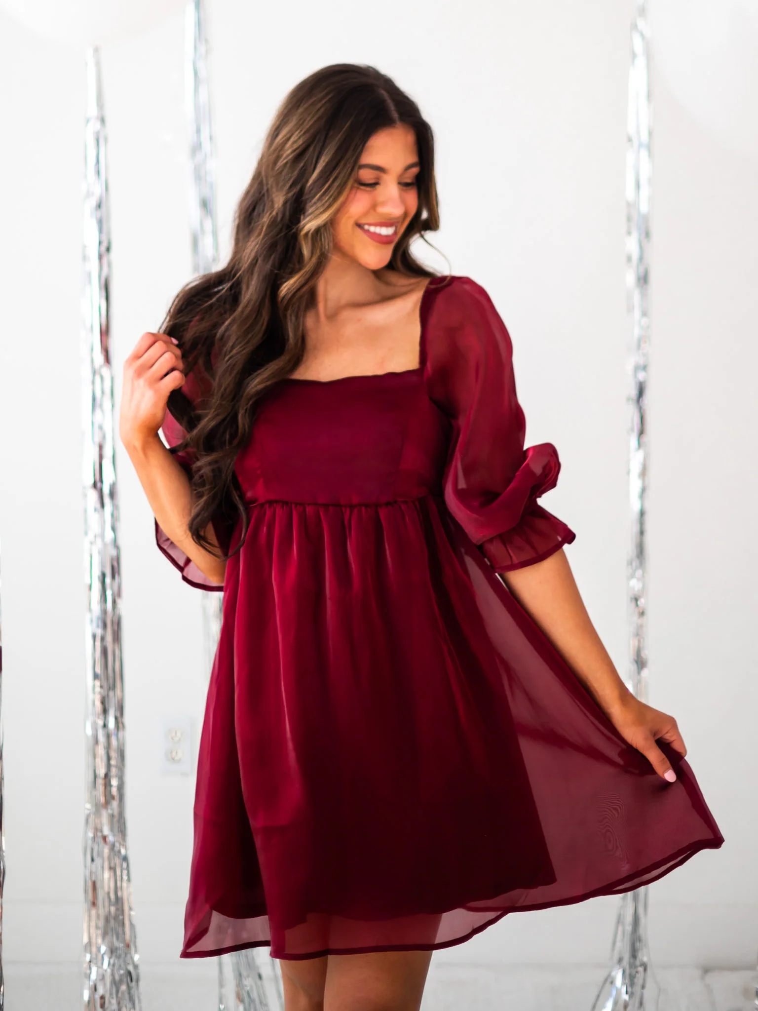 Are You Serious Babydoll Dress - Image 11