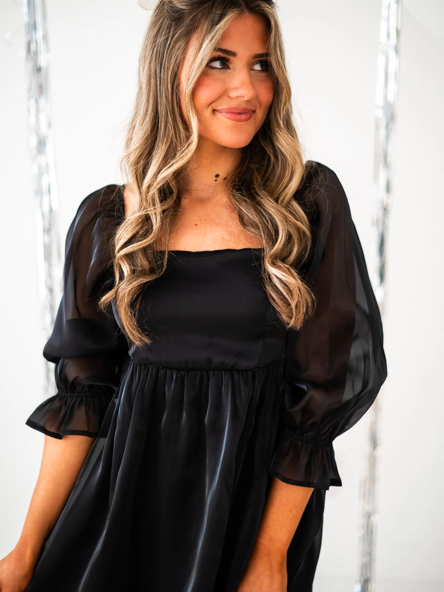 Are You Serious Babydoll Dress - Image 5