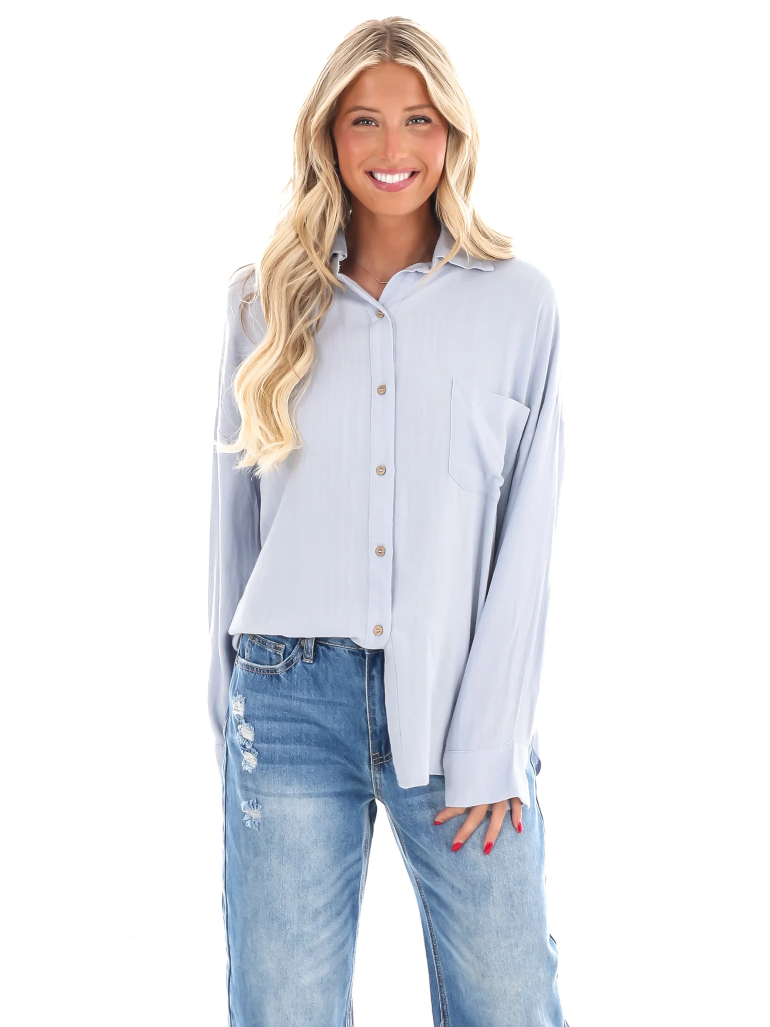 As You Are Button Down Top - Image 18