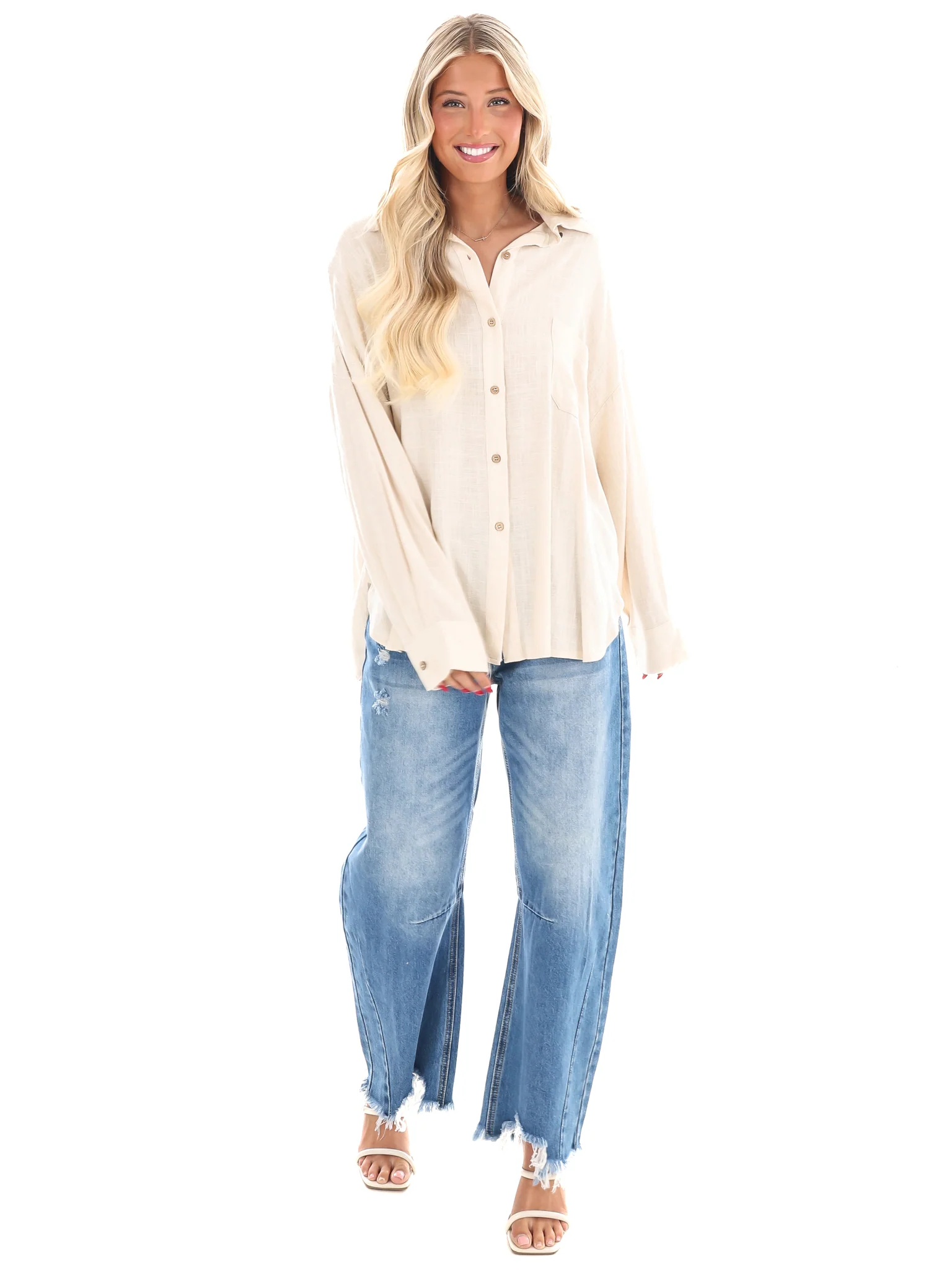 As You Are Button Down Top - Image 2