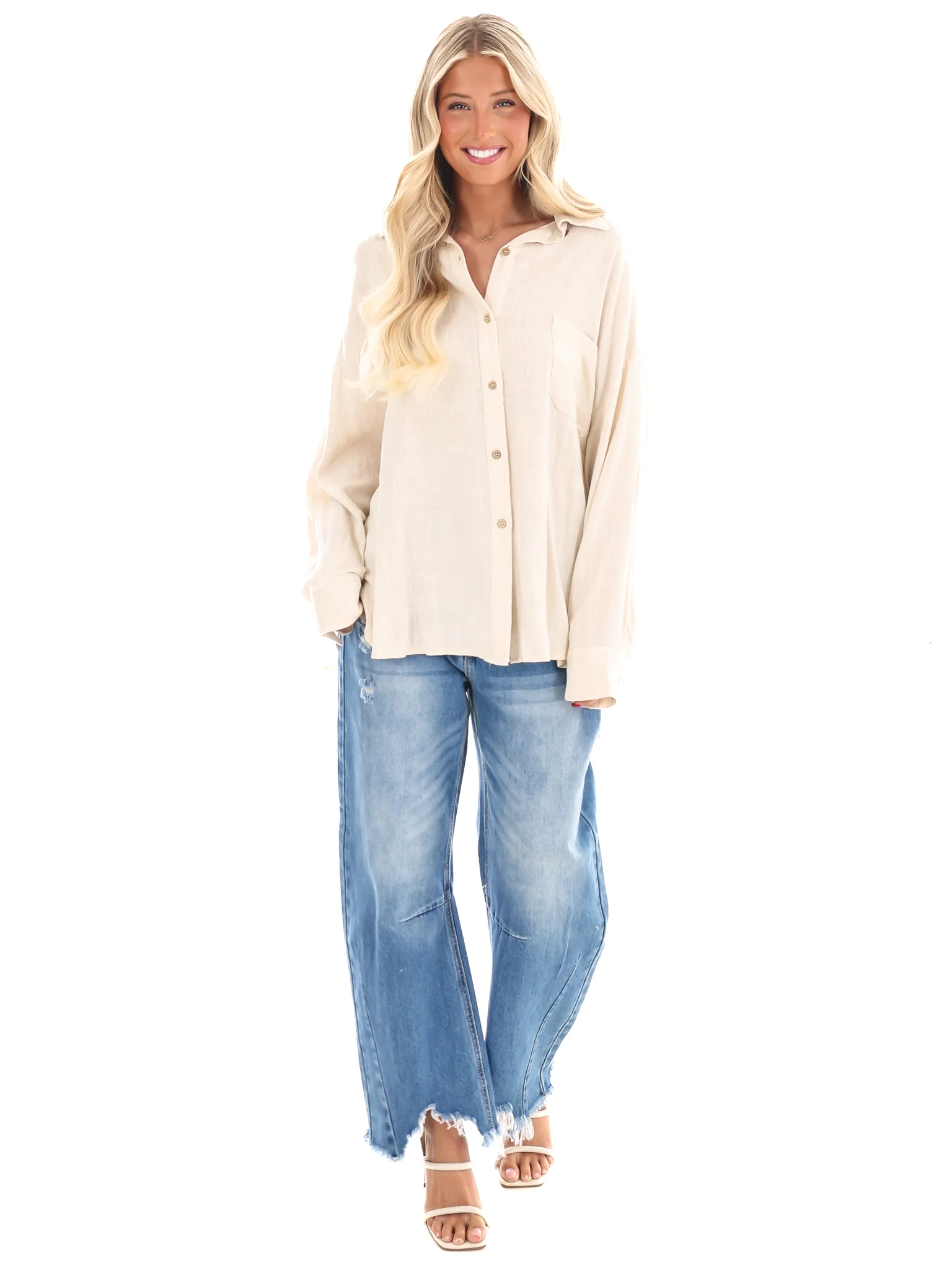 As You Are Button Down Top - Image 4