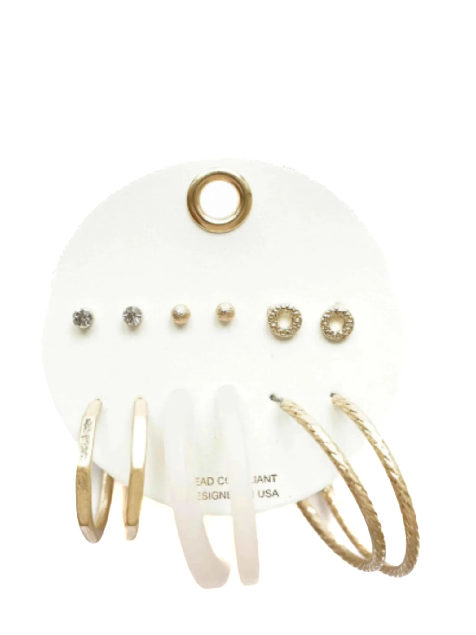 Assorted Hoop and Stud Set