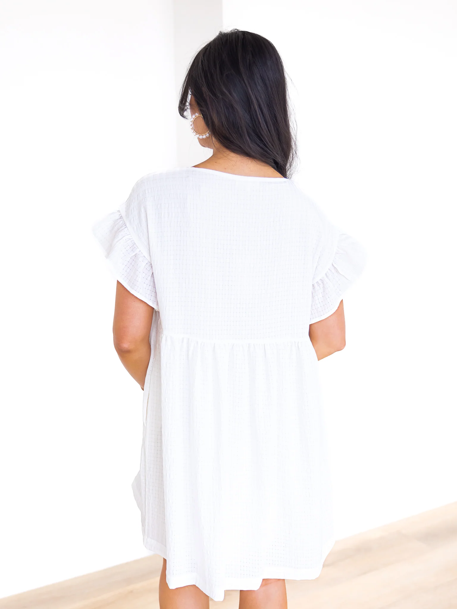 At All Cost Textured Mini Dress - Image 14