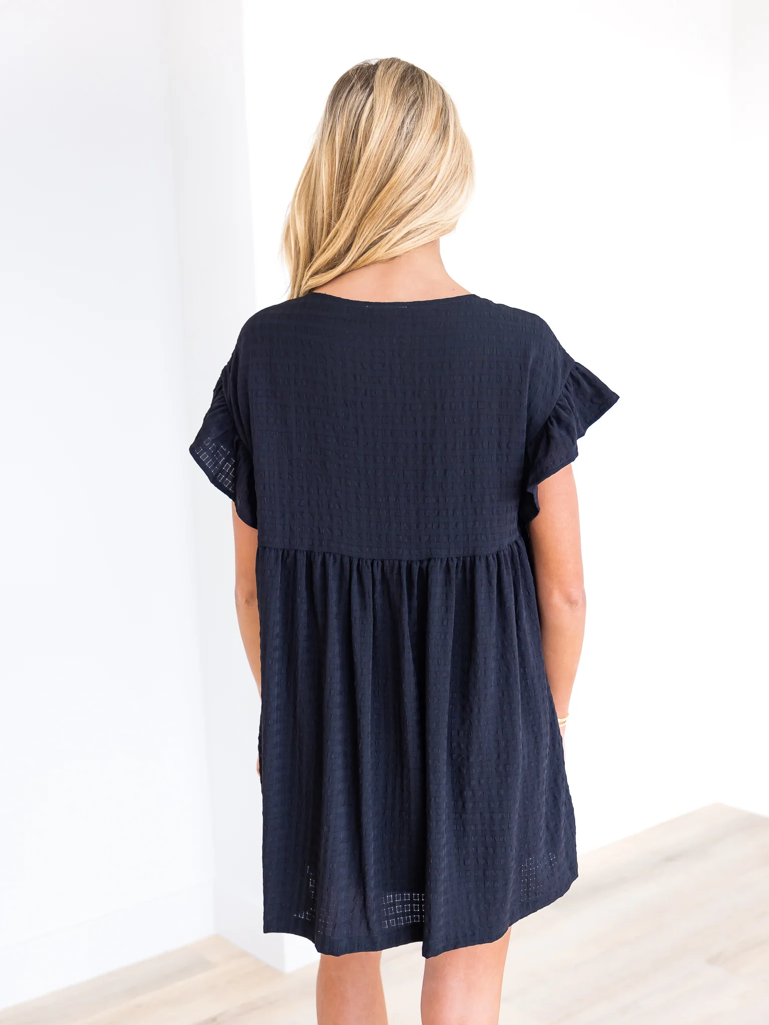 At All Cost Textured Mini Dress - Image 23