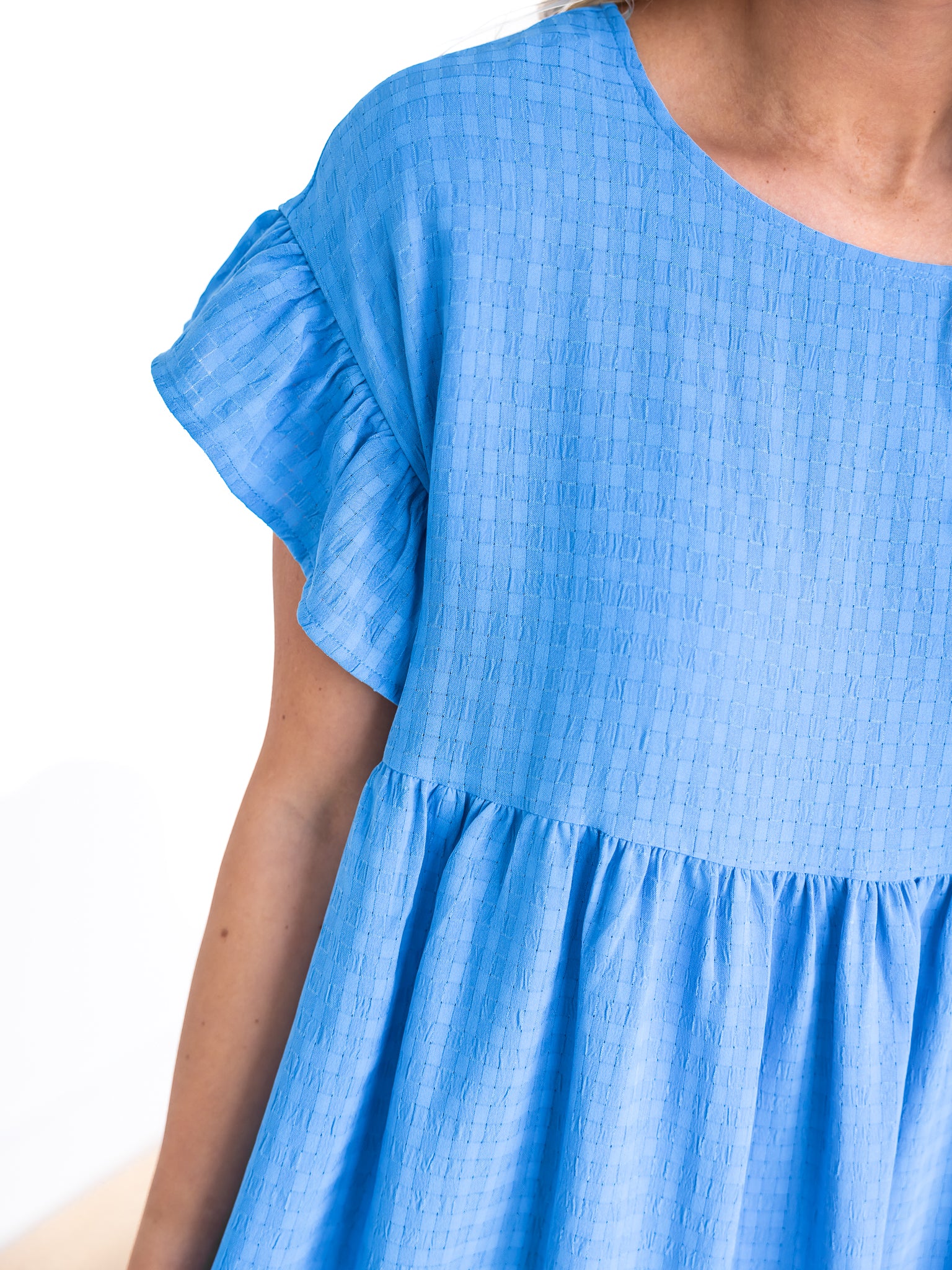 At All Cost Textured Mini Dress - Image 5