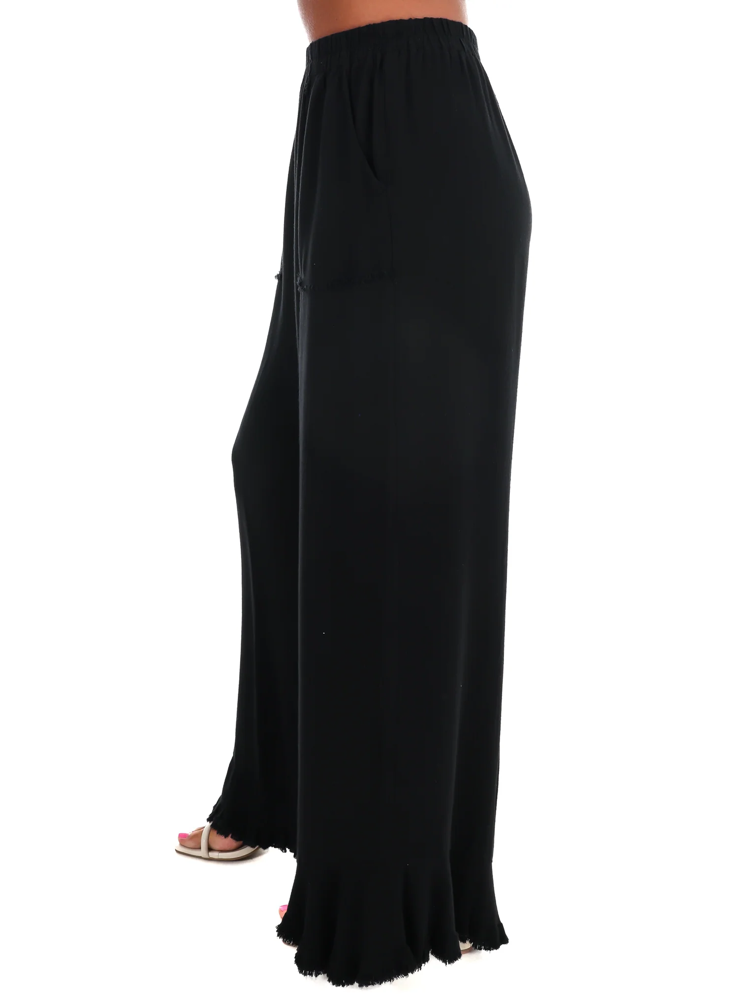 Back Home Linen Wide Leg Pants - Image 9