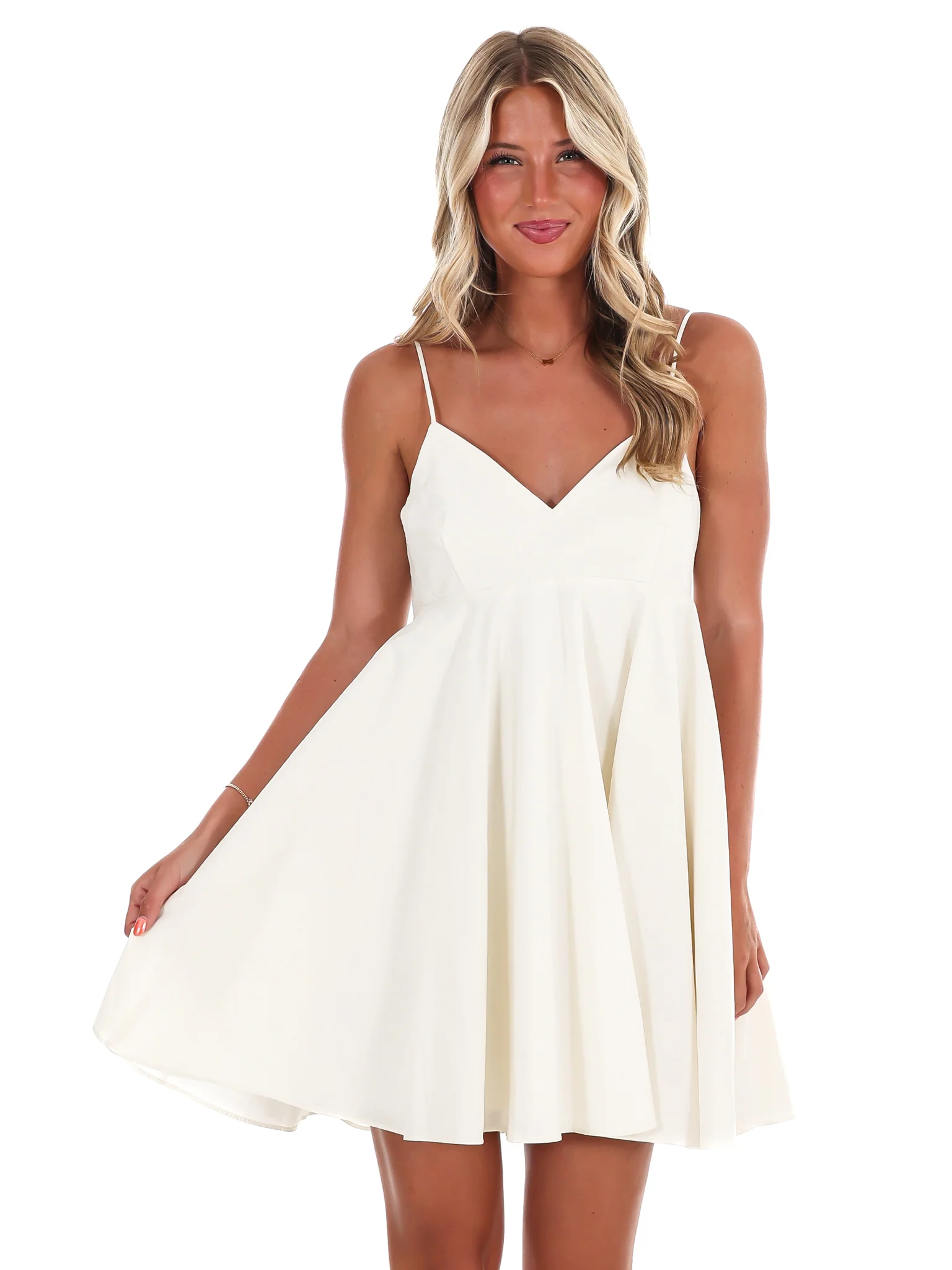 Be Authentic Bow Babydoll Dress - Image 3