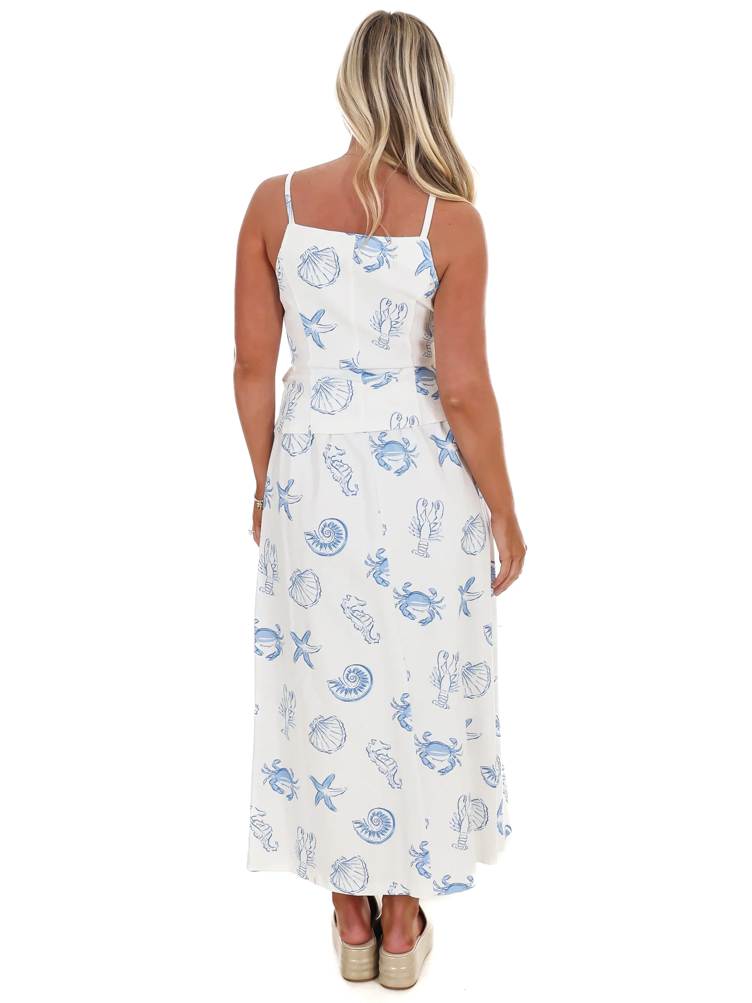 Beach Front Seashell Maxi Dress - Image 7