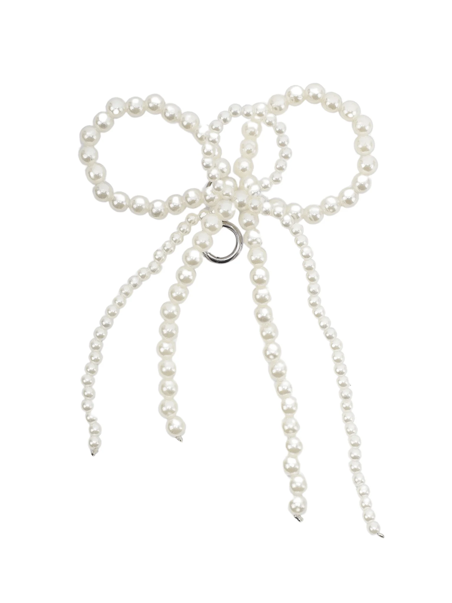 Beaded Bow Shoe Lace Accessory