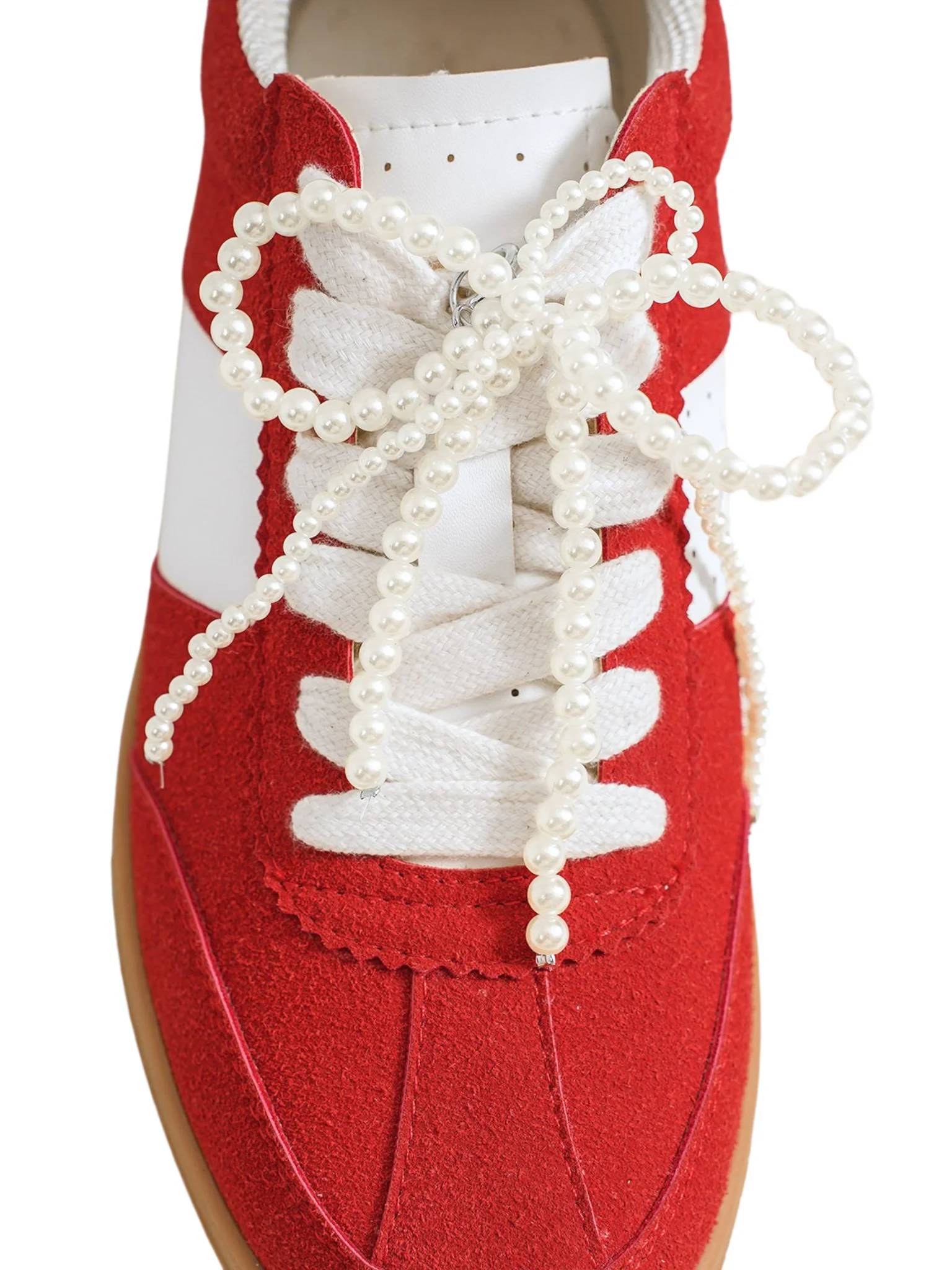 Beaded Bow Shoe Lace Accessory - Image 2