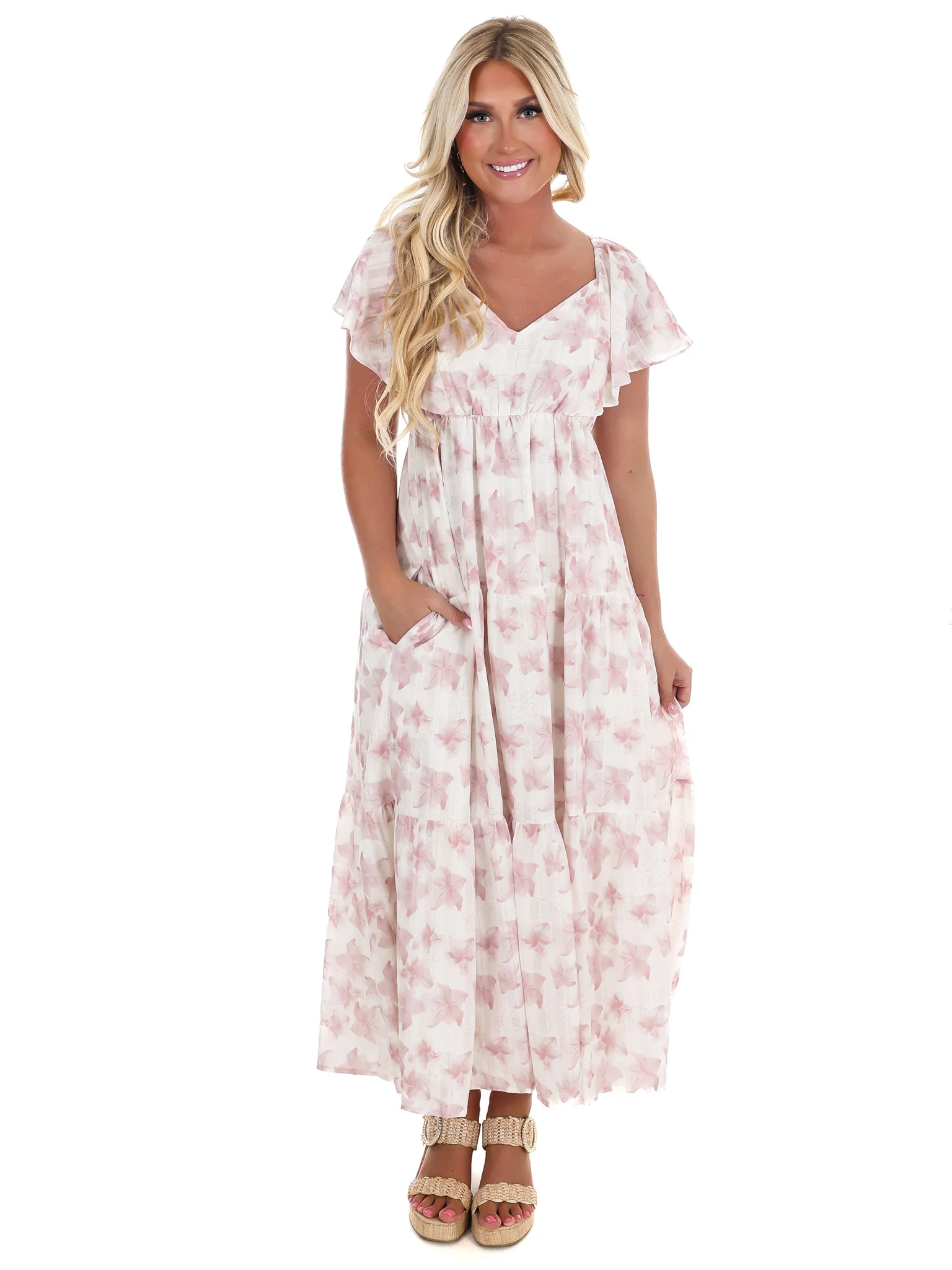 Beat of My Heart Floral Midi Dress - Image 2