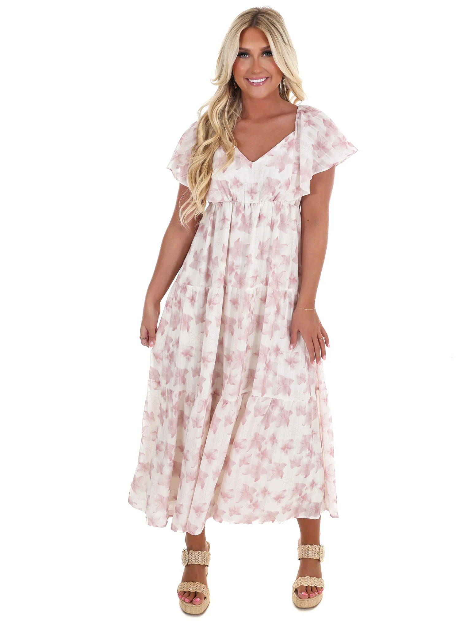 Beat of My Heart Floral Midi Dress - Image 5