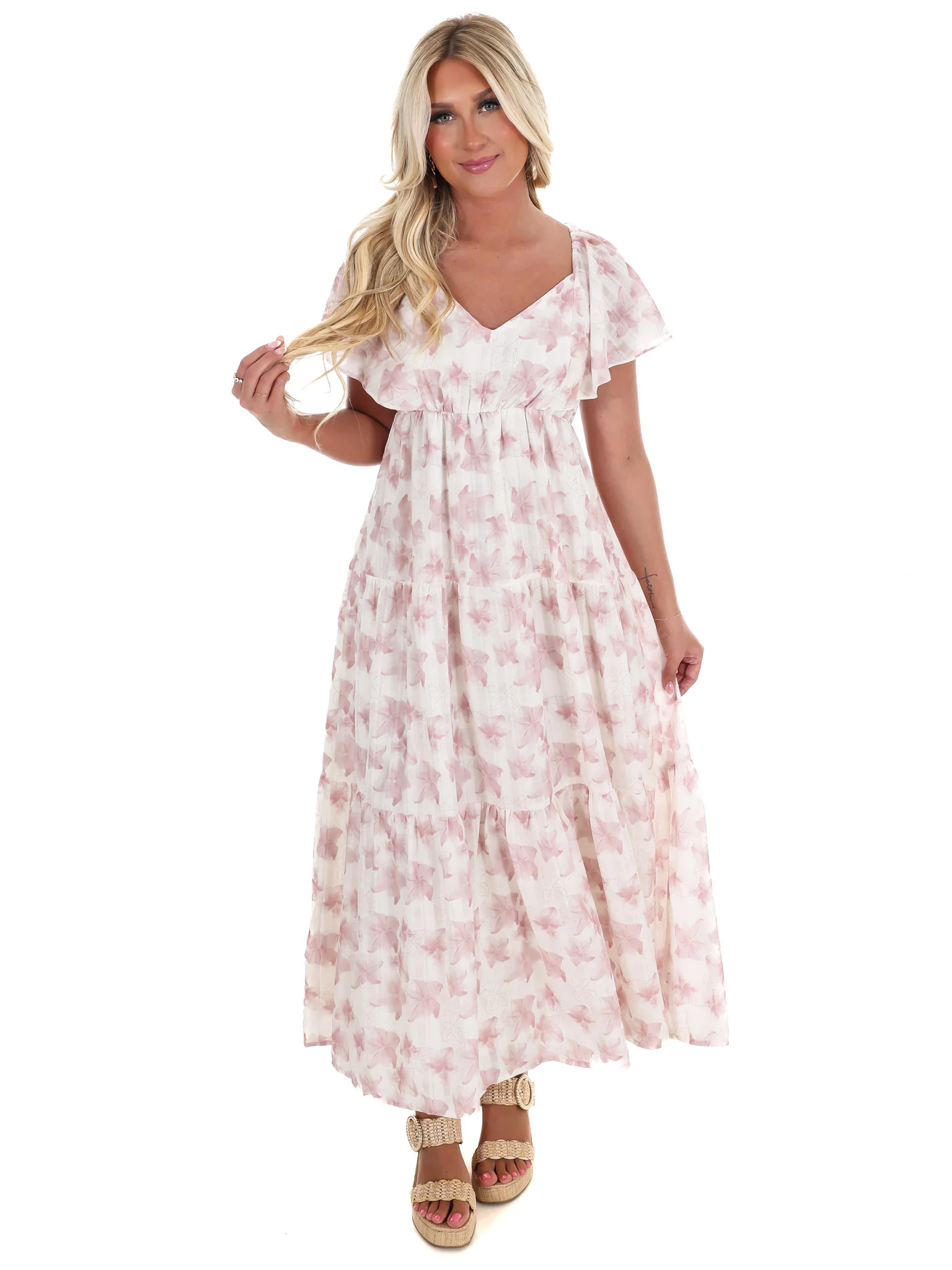Beat of My Heart Floral Midi Dress - Image 6