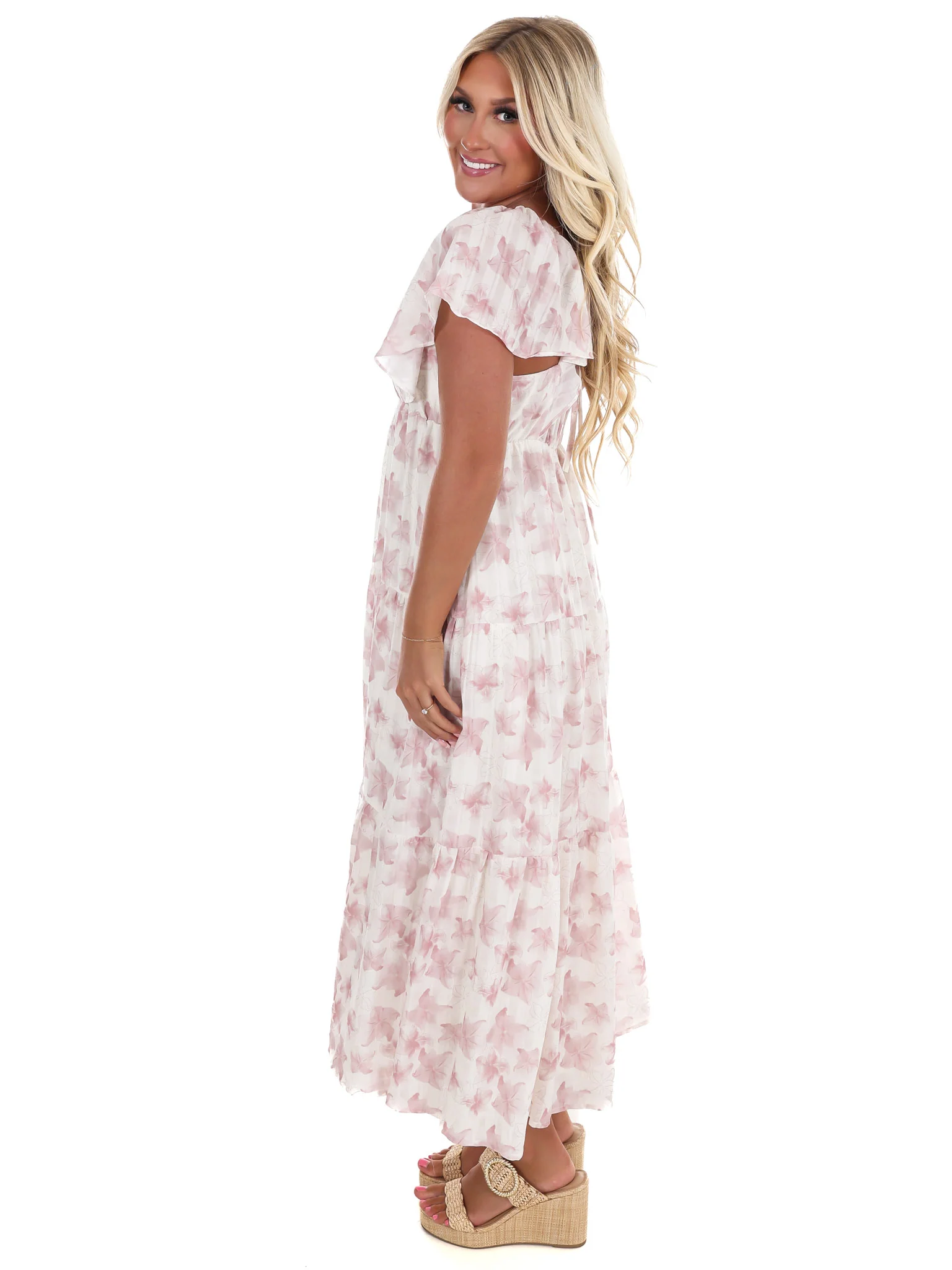 Beat of My Heart Floral Midi Dress - Image 7