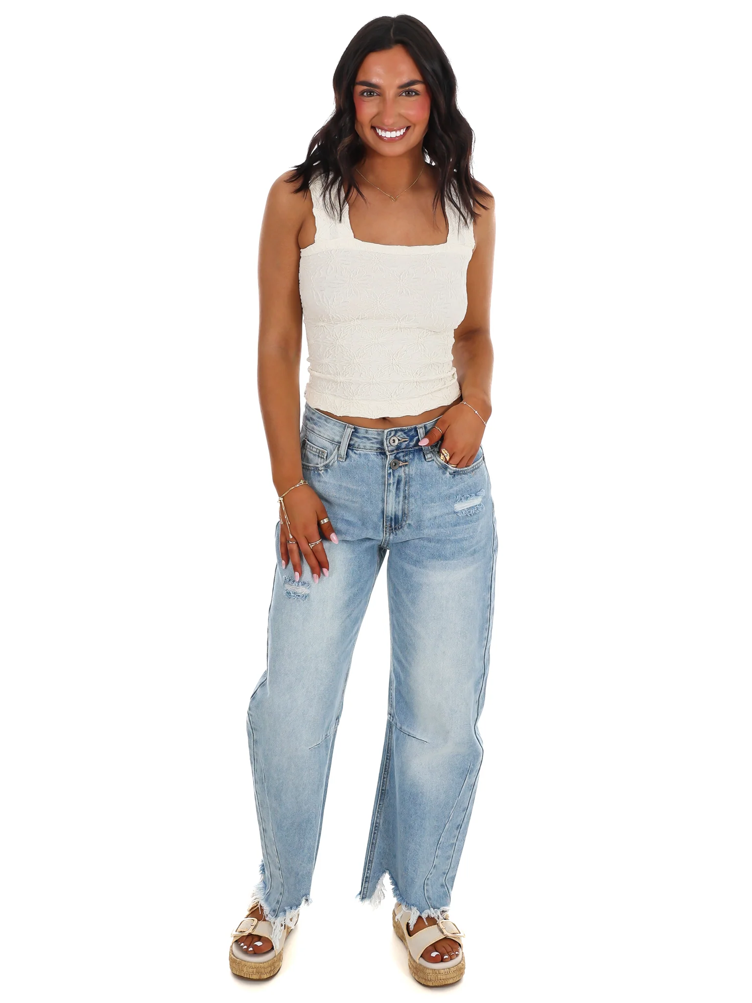 Beautiful Things Floral Tank Top - Image 16