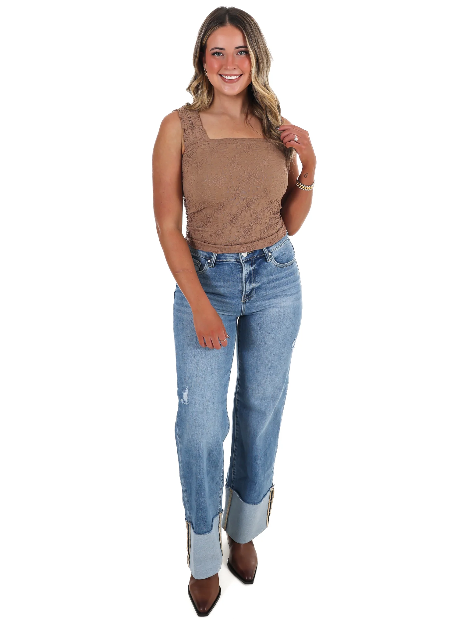 Beautiful Things Floral Tank Top - Image 26