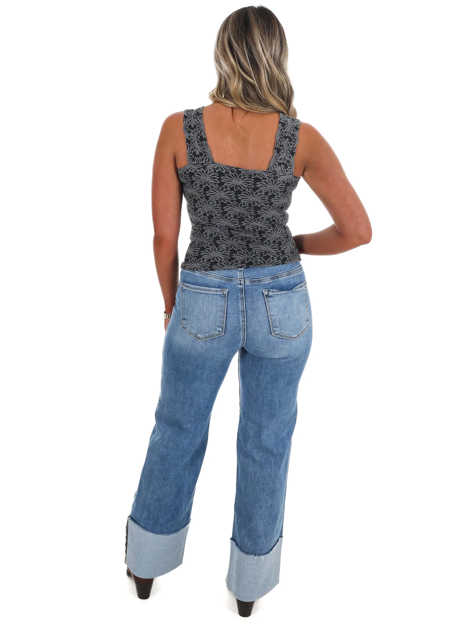 Beautiful Things Floral Tank Top - Image 43