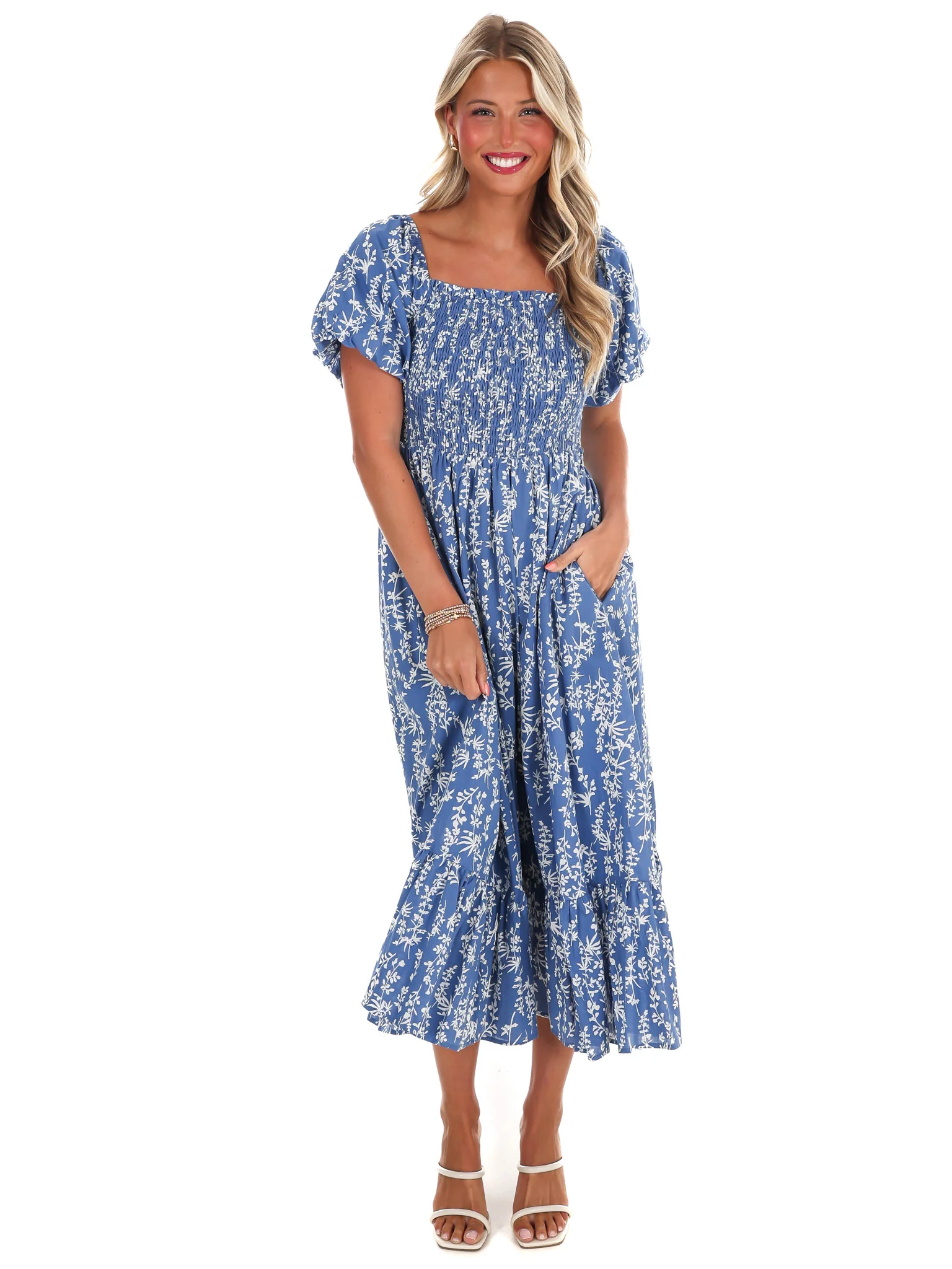 Beauty of Now Floral Midi Dress - Image 2