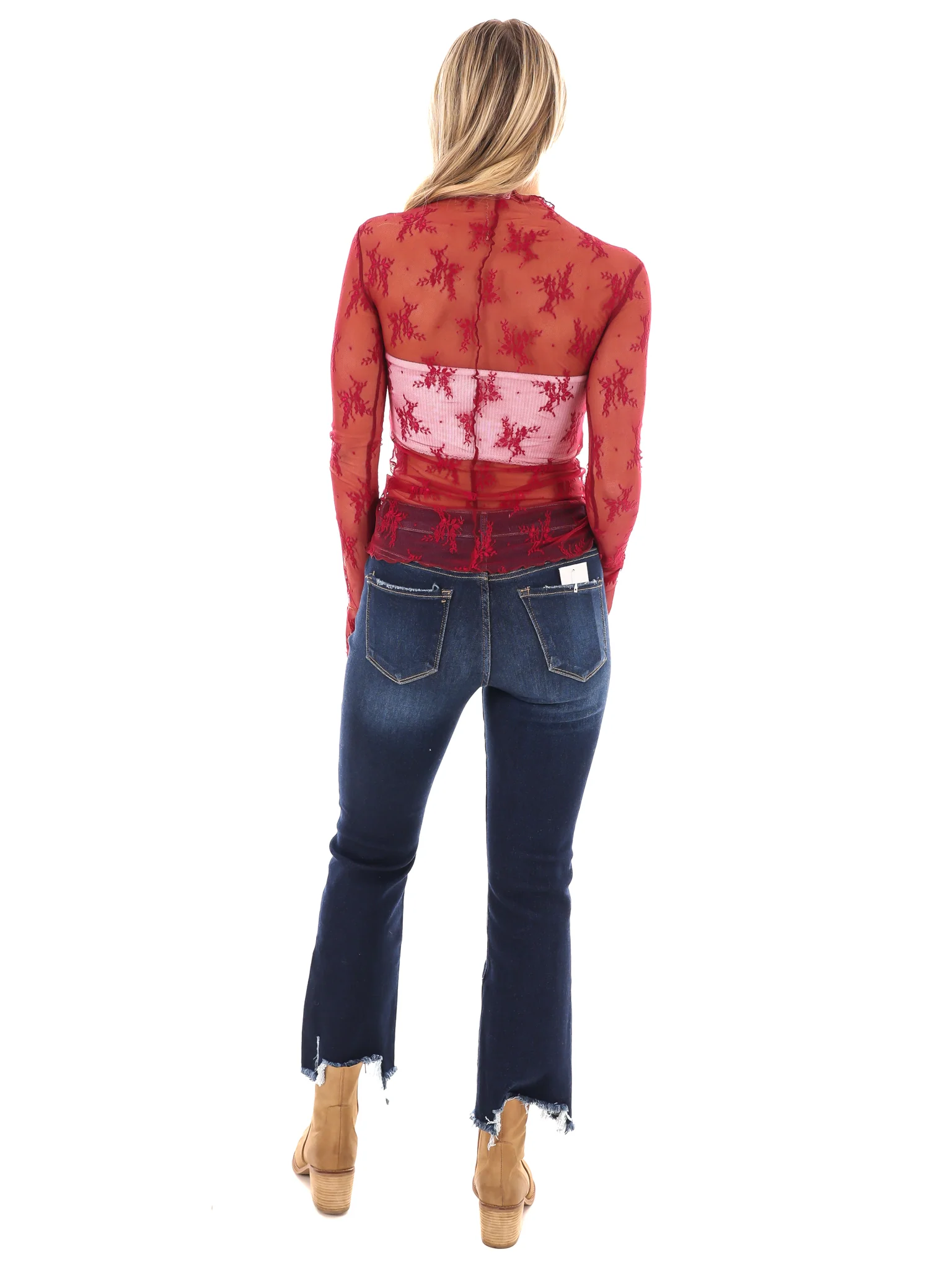 Become Your Best Mesh Lace Top - Image 30