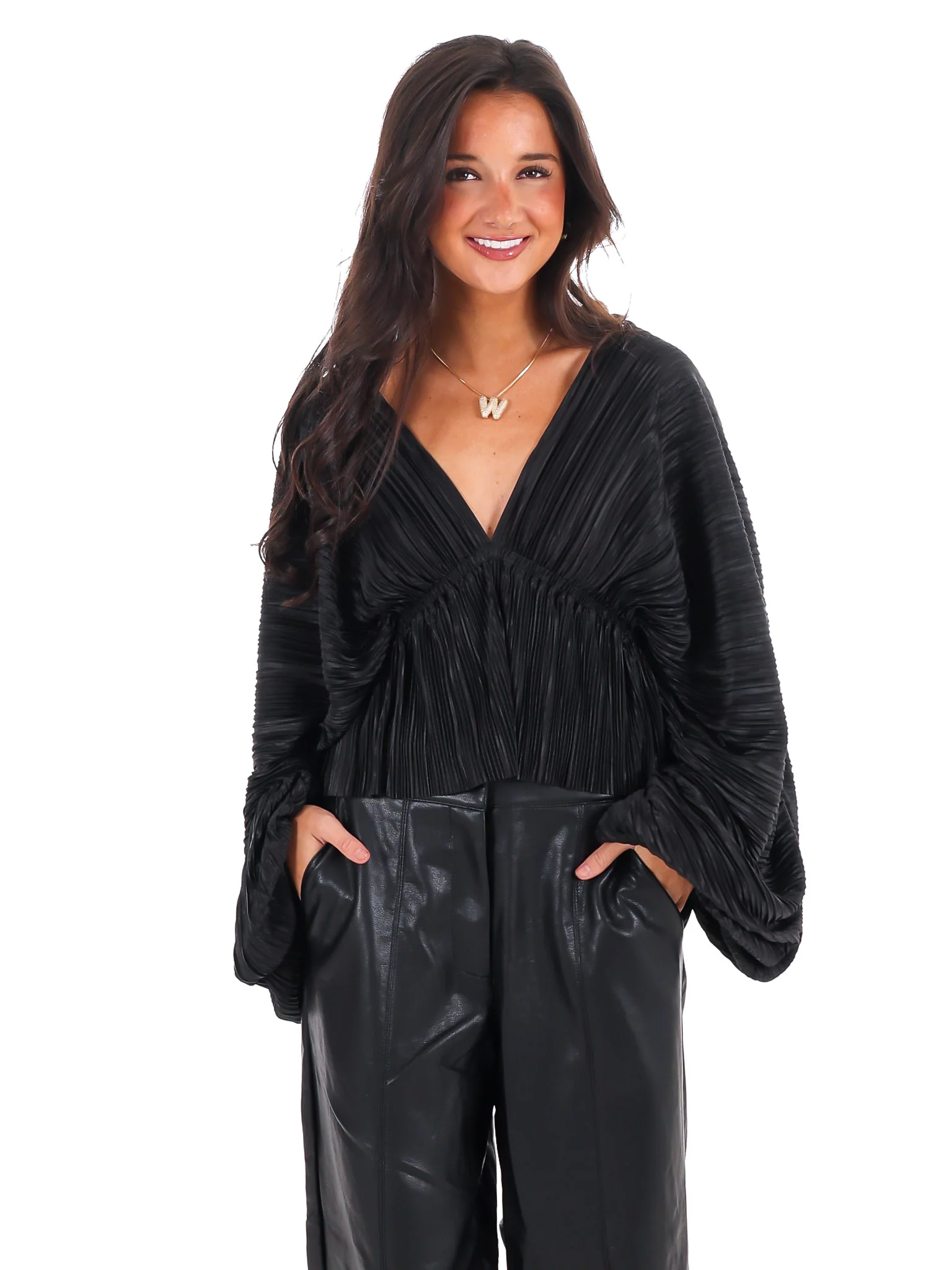 Beg for Your Love V-Neck Top - Image 3